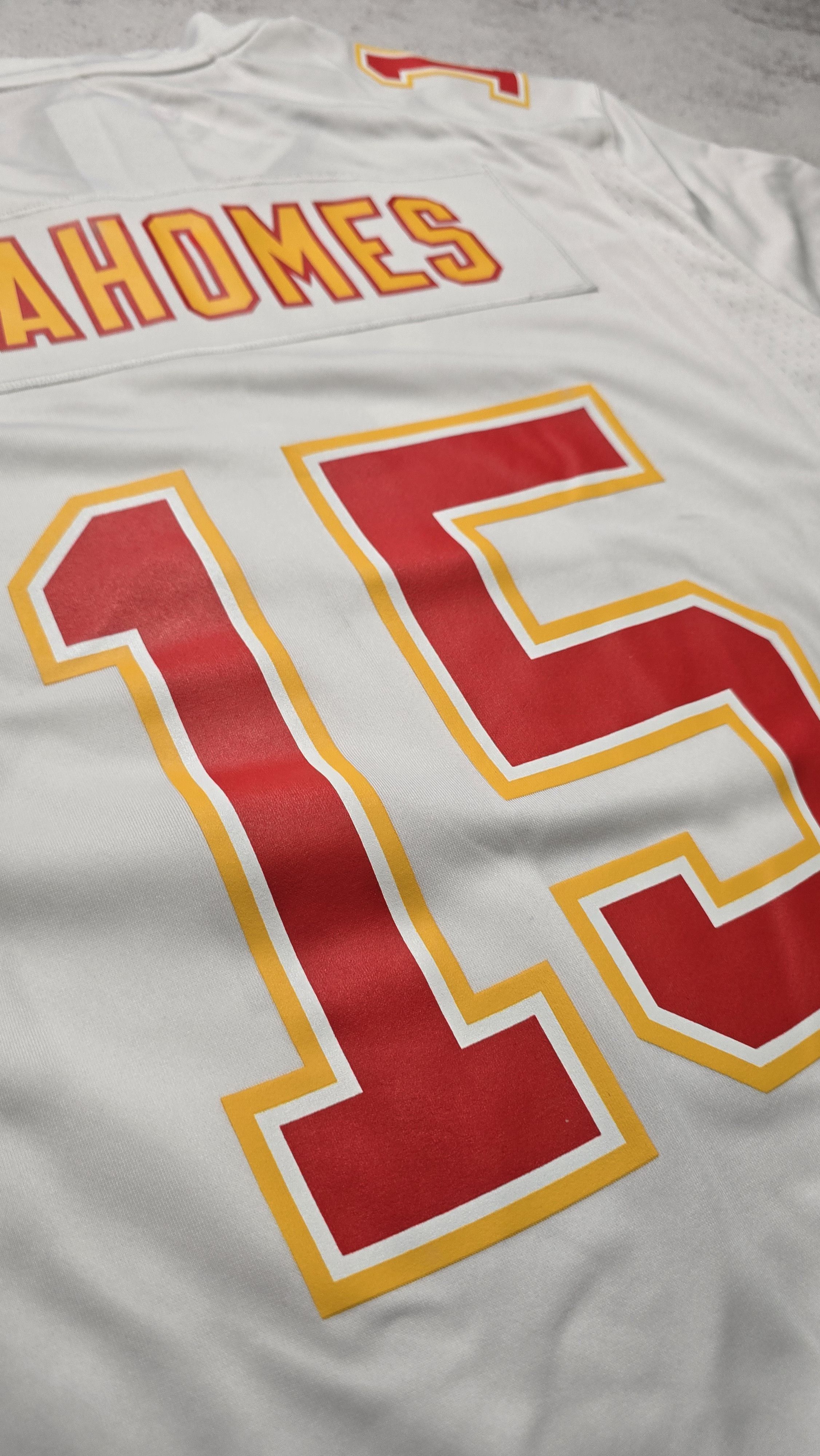 Nike Mahomes #15 Chiefs Super Bowl LIX Tundra White Game Jersey Size US XL / EU 56 / 4 - 7 Thumbnail