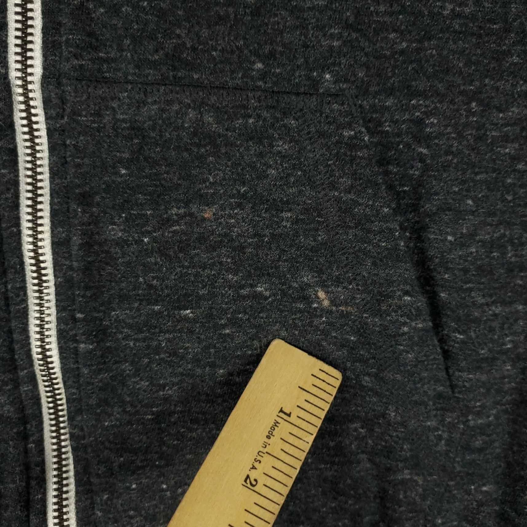 Nike Nike Hoodie Womens Medium Gray Swoosh Full Zip Sweatshirt (Vintage: No) Size M / US 6-8 / IT 42-44 - 3 Thumbnail