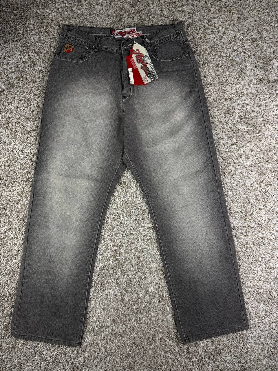 Akademiks Akademiks Denim Baggy Jeans Y2K Hip Hop Stitched Skater Size US 36 / EU 52 - 2 Thumbnail