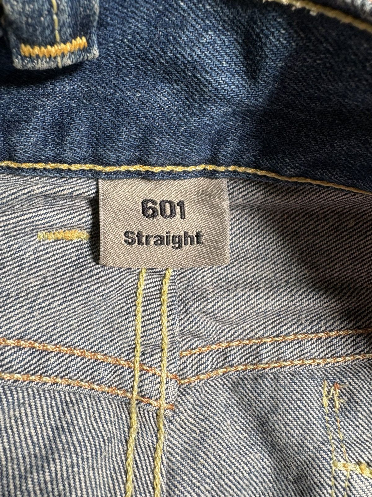 Levi's Vintage Clothing Rare Levi’s 601 Straight Fit Denim - Distressed - 36x34 Size US 36 / EU 52 - 8 Thumbnail
