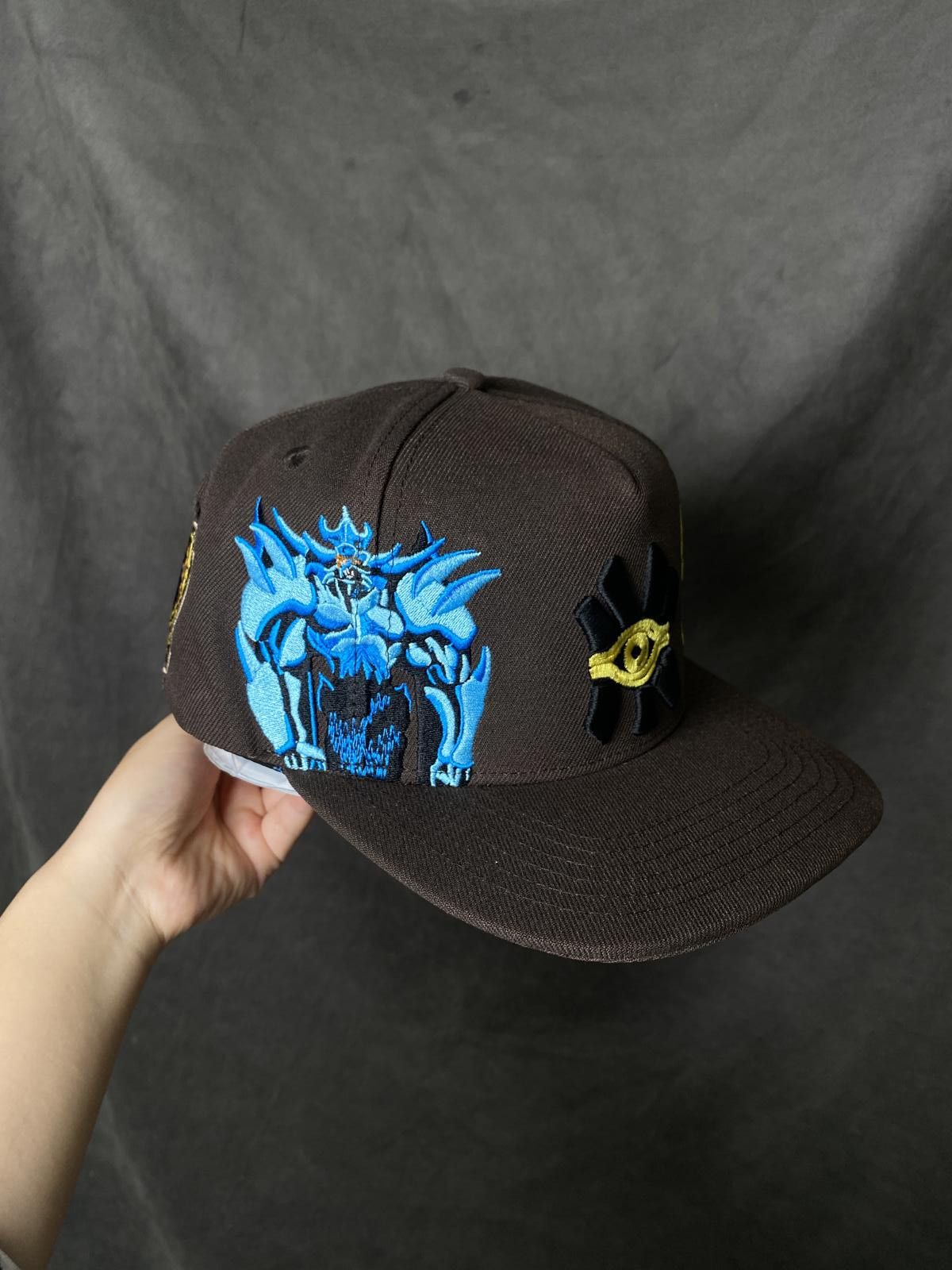 Japanese Brand Deadstock Void Reincarnation Yu-Gi-Oh Brown Snapback OS Size ONE SIZE - 3 Thumbnail