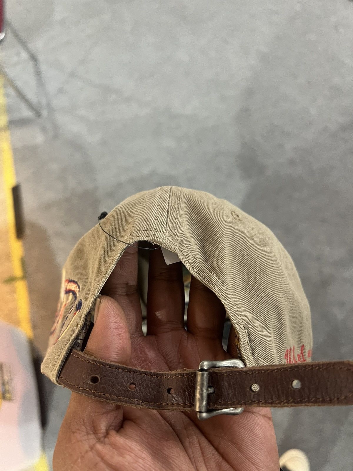 Polo Ralph Lauren 2000s Polo Ralph Lauren Rrl Sukajan Embroidery Leather Strap Size ONE SIZE - 4 Thumbnail