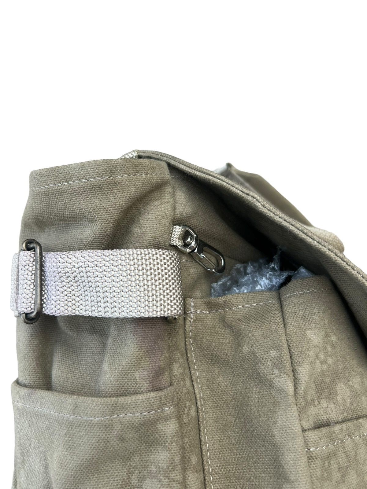 Vintage Van Nuys Japan Discolouration Cotton Canvas Backpack Bag Size ONE SIZE - 10 Thumbnail