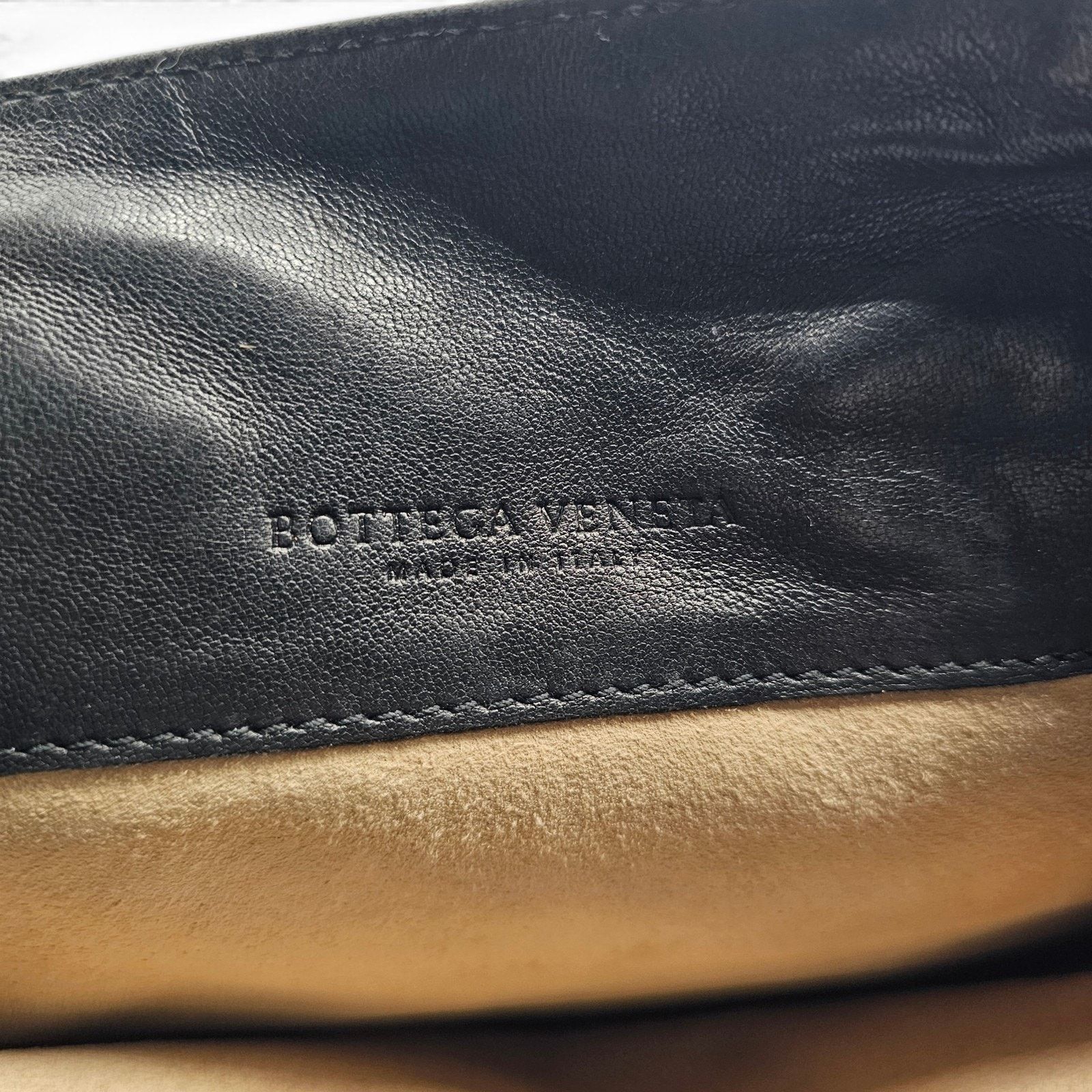 Bottega Veneta Tote Bag Black Nappa Leather Intrecciato Parachute Woven Size ONE SIZE - 7 Thumbnail