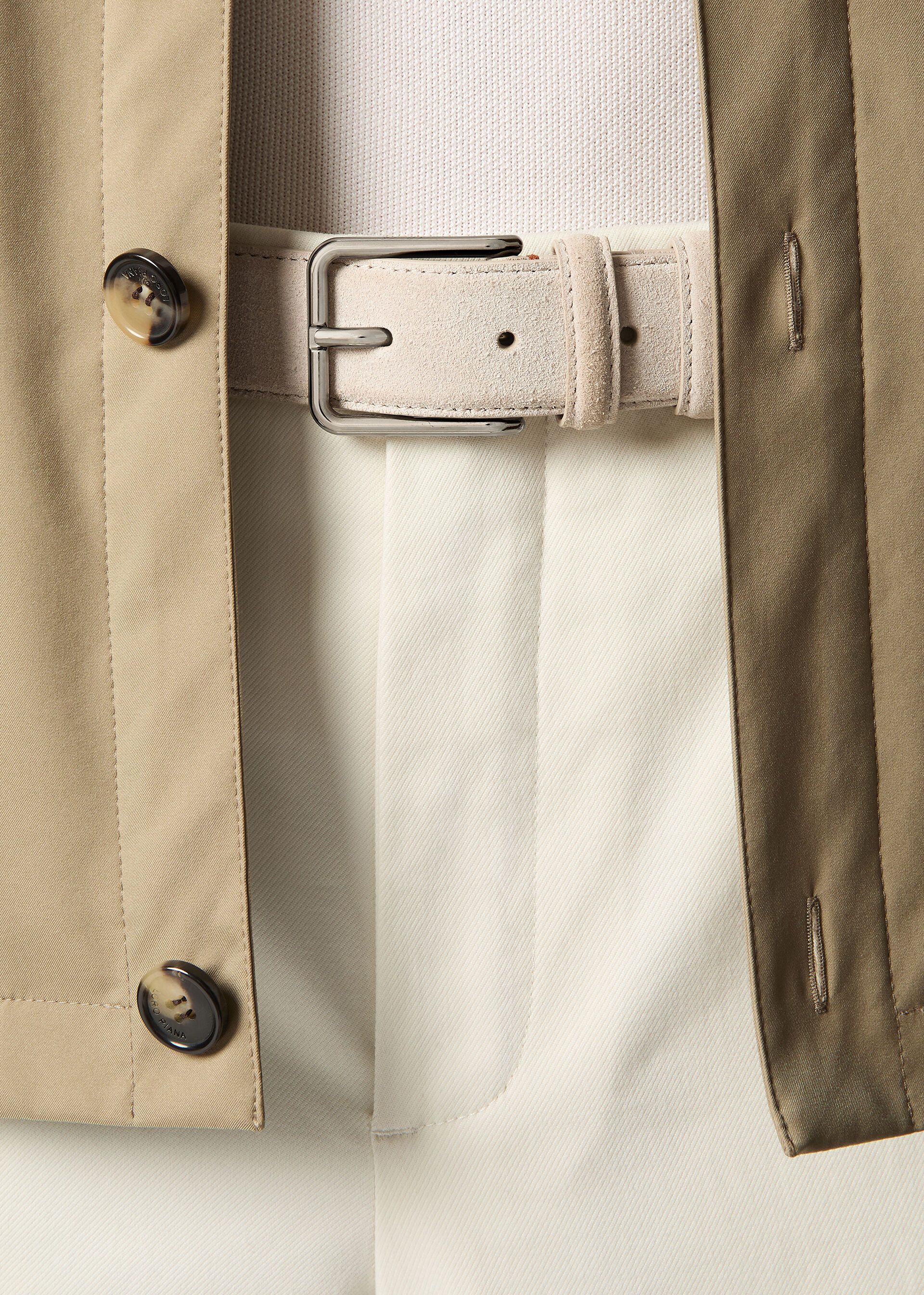 Loro Piana os11x0426 FAR1233 Size: OS / Mayfair Belt in Classic Beige Size ONE SIZE - 3 Thumbnail