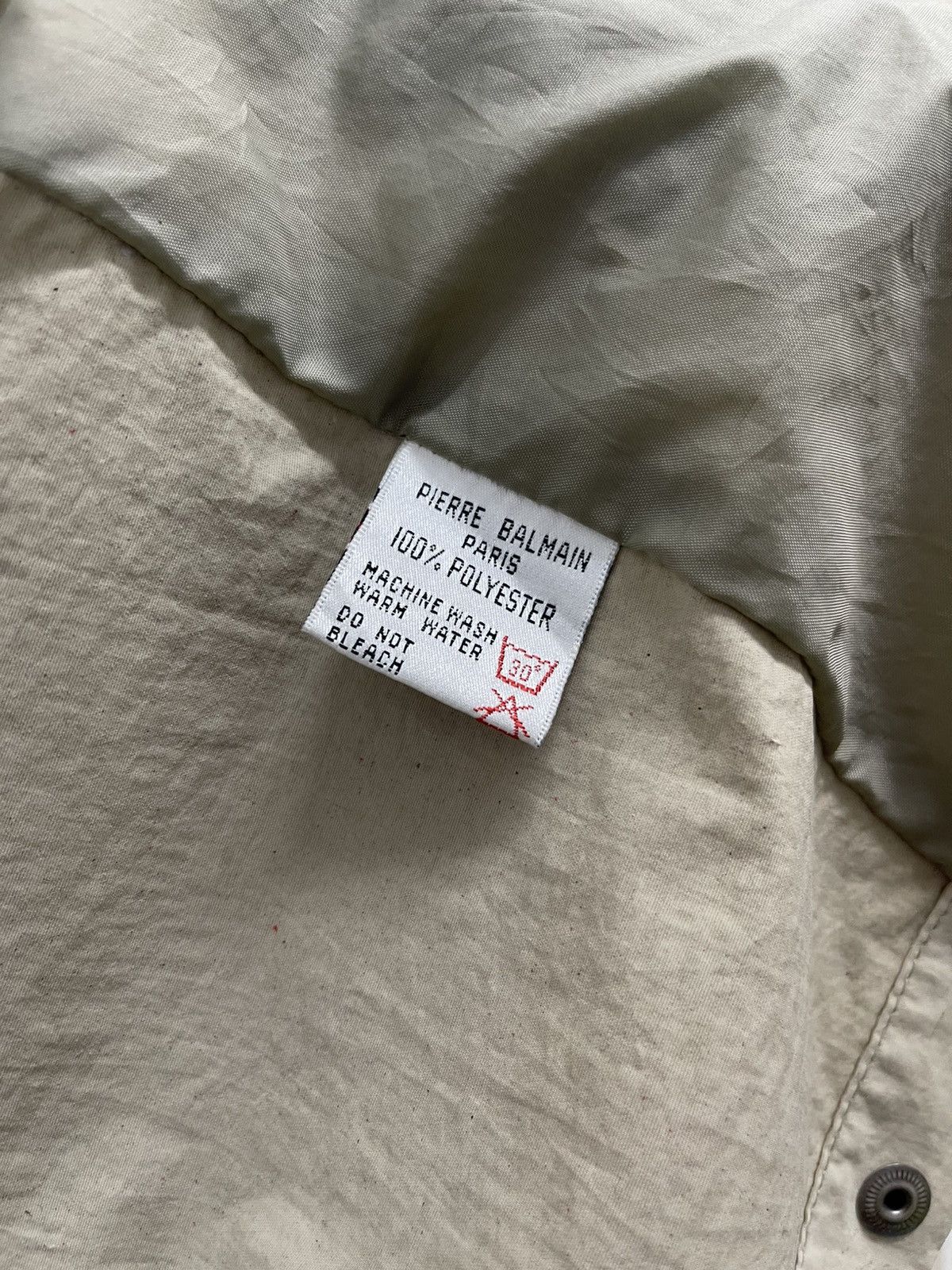 Pierre Balmain Pierre Balmain Beige Light Jacket Size US M / EU 48-50 / 2 - 17 Thumbnail