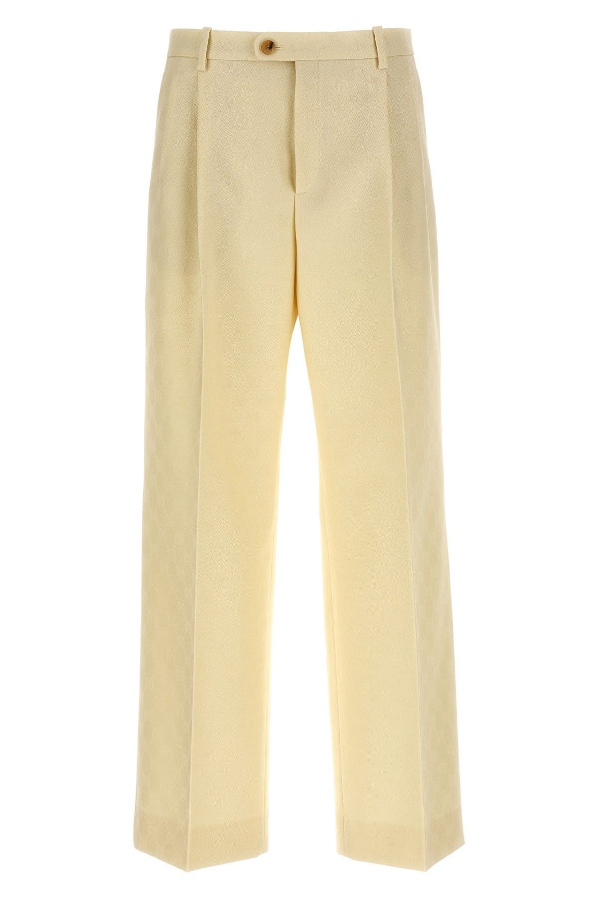 image of Gucci 'gg' Pants in White, Women's (Size 27)
