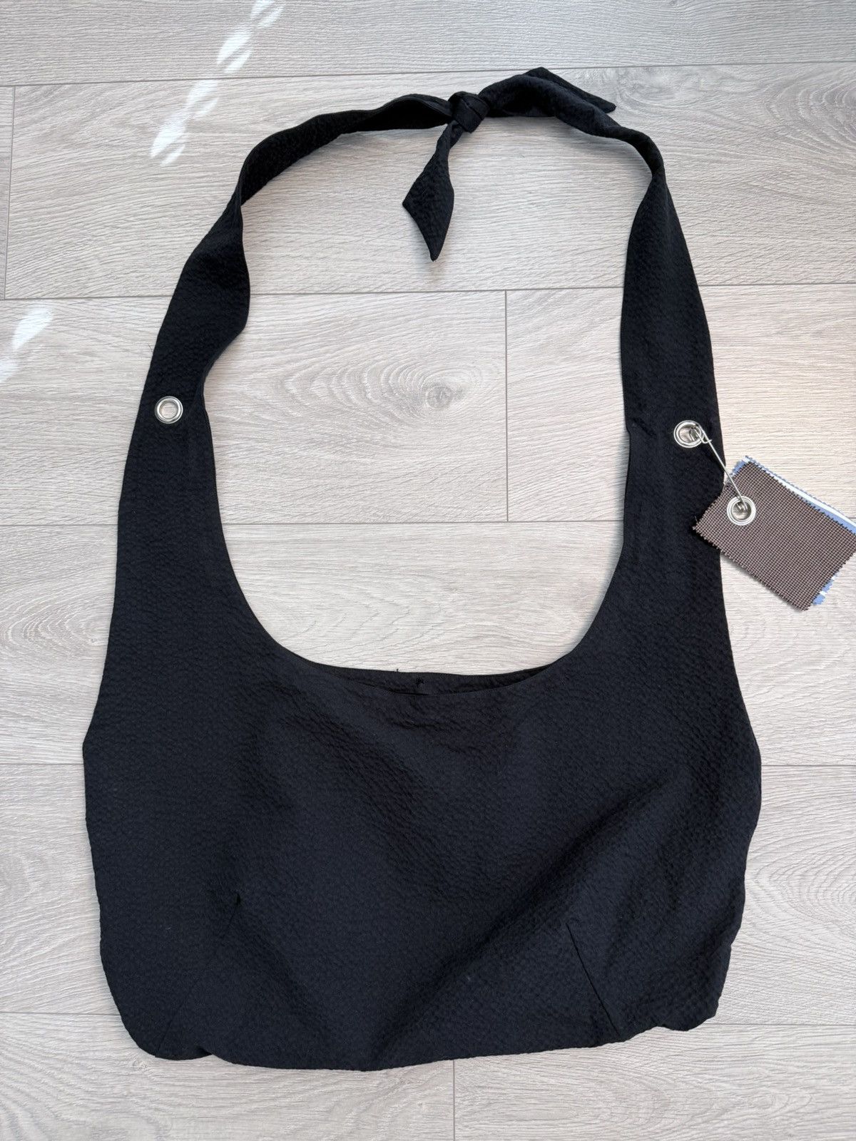 Mfpen Mfpen Black Knotted Bag Size ONE SIZE - 1 Thumbnail