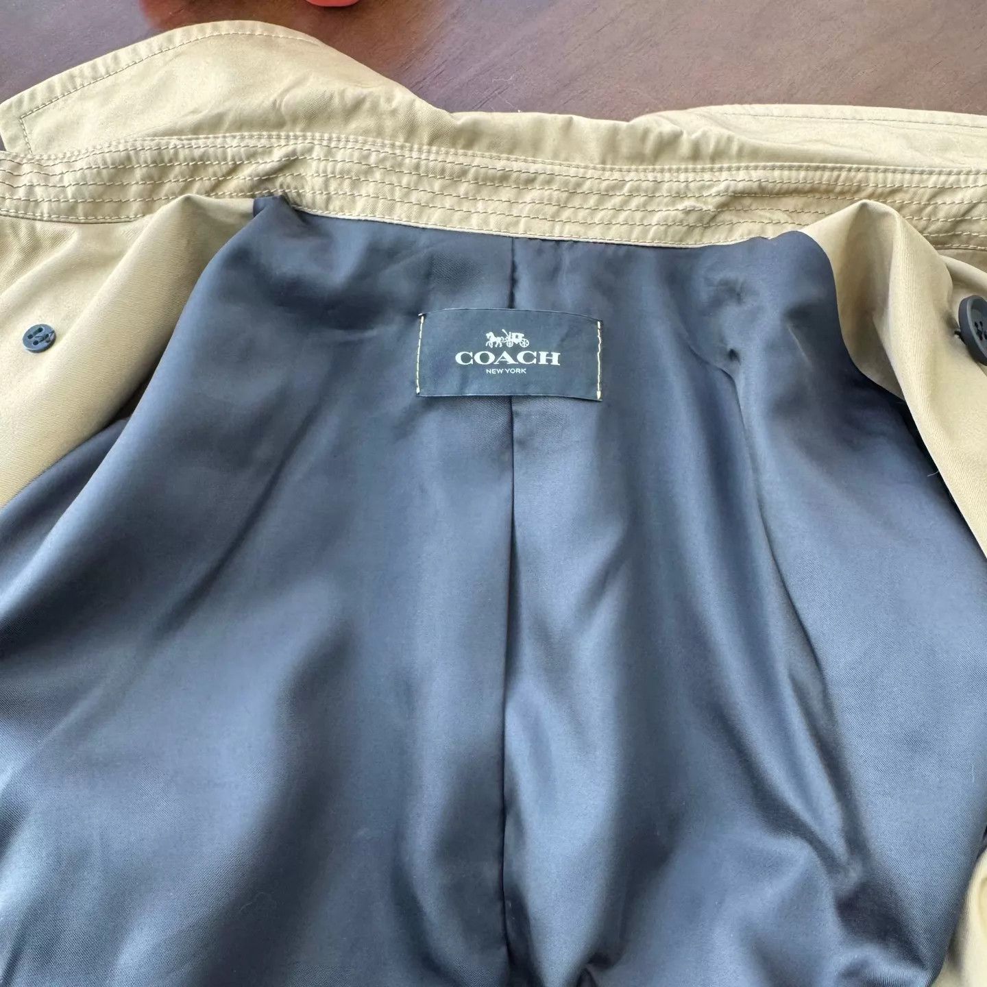 Coach Coach Khaki Trench Coat L Size L / US 10 / IT 46 - 3 Thumbnail
