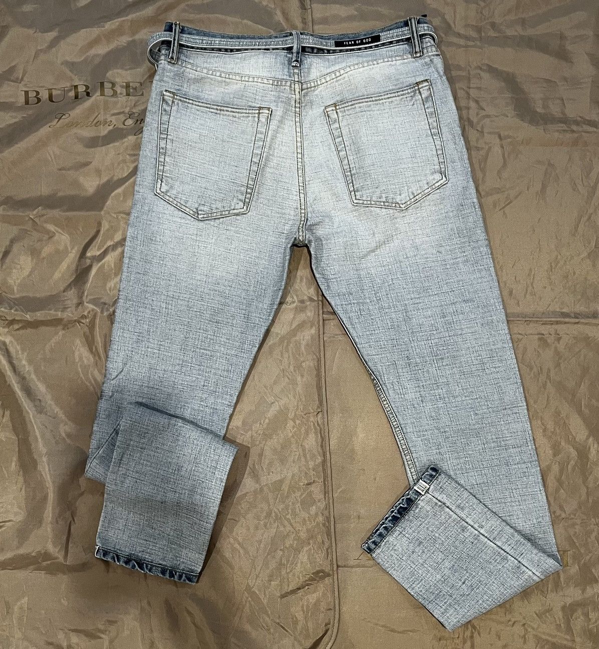 Fear of God FEAR OF GOD Skinny Jeans size 32 $1300 Size US 32 / EU 48 - 9 Thumbnail