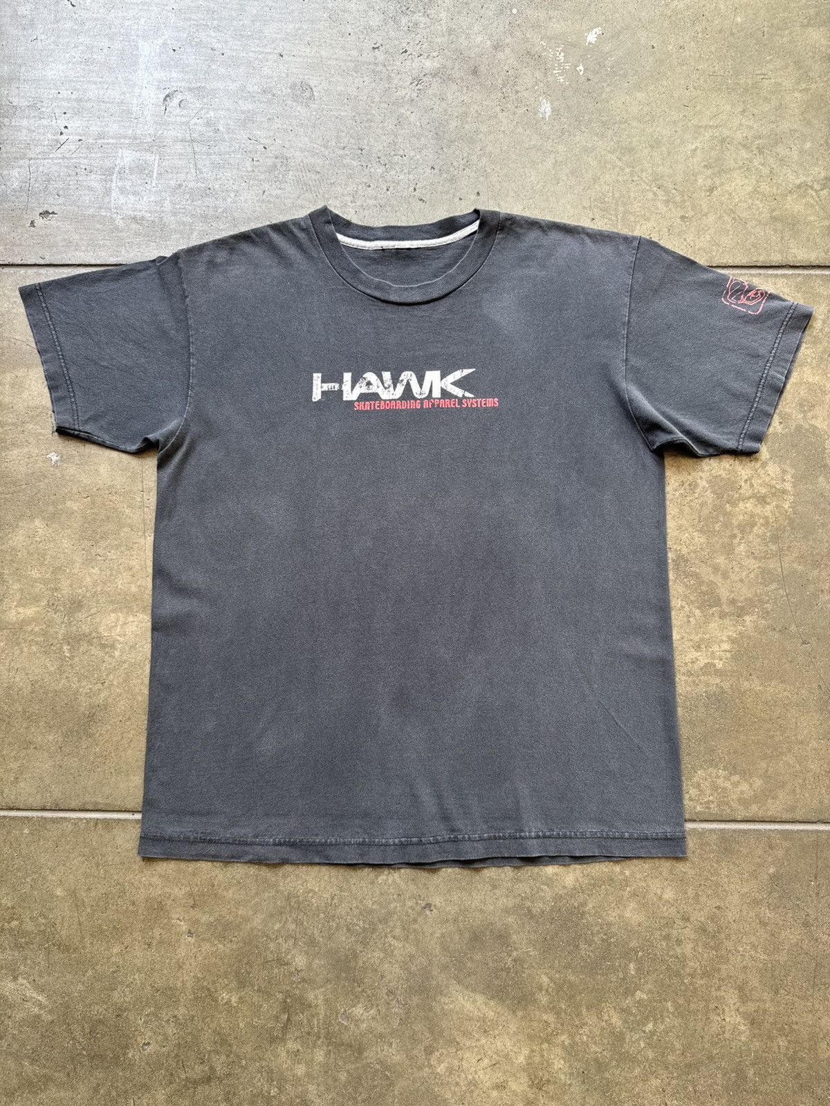 Vintage VTG ‘00s Y2K Tony Hawk Birdhouse Skate Tee Shirt Hook Ups Size US L / EU 52-54 / 3 - 2 Thumbnail