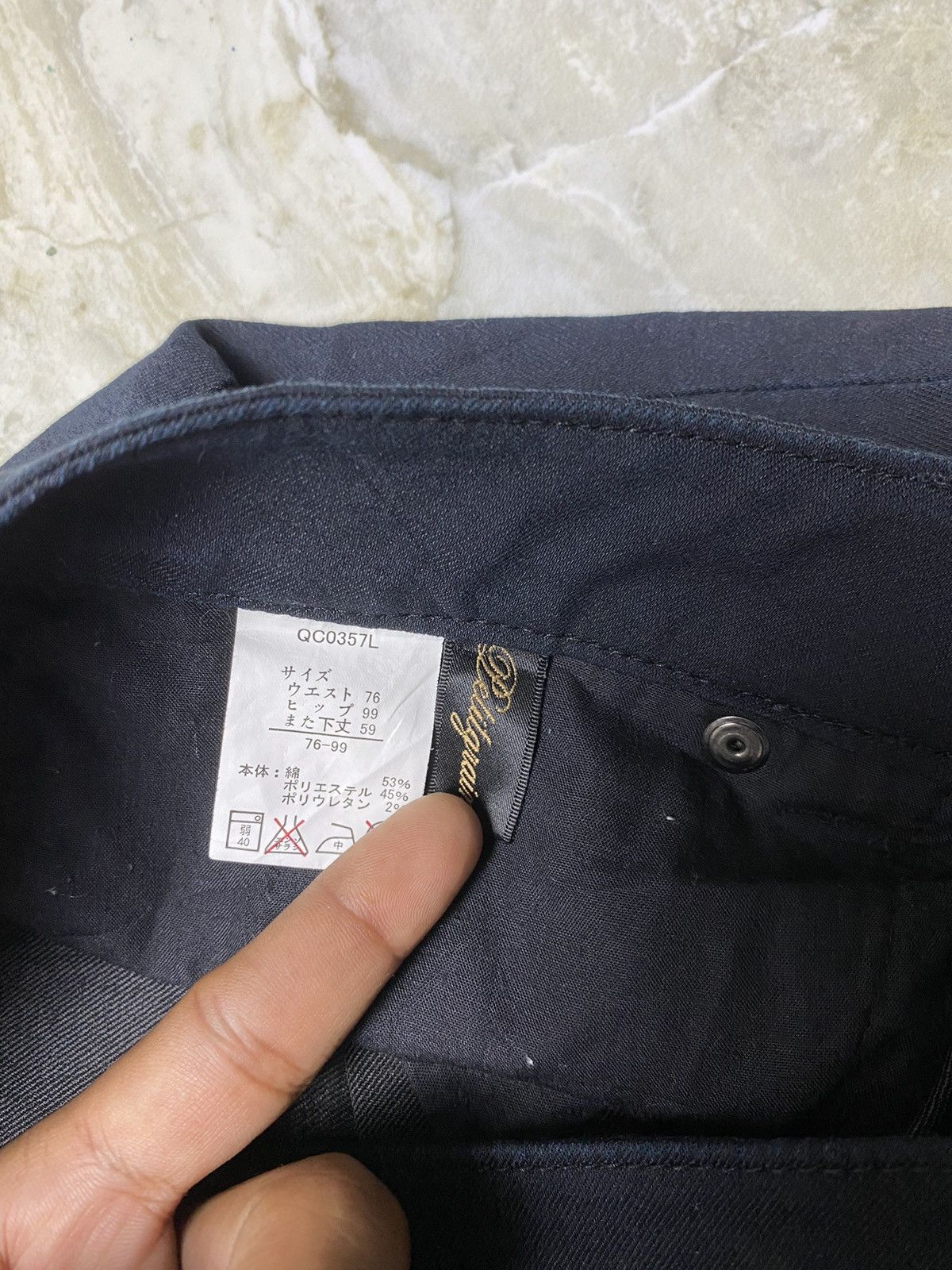 Japanese Brand Petitgrain Denim Jean Size 31" - 13 Thumbnail