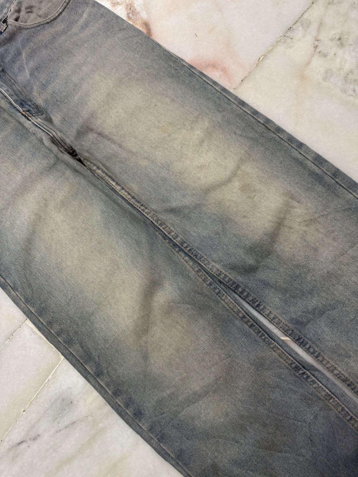Japanese Brand 💥SICK 90s GARAM DEBUTANT STRAIGHT CUT JEANS MUDMAX JEANS Size US 30 / EU 46 - 6 Thumbnail