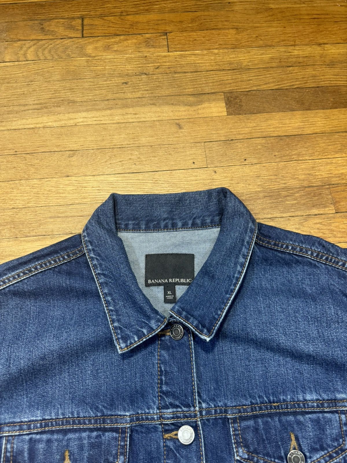 Banana Republic Banana Republic Denim Jacket Size XL / US 12-14 / IT 48-50 - 3 Thumbnail