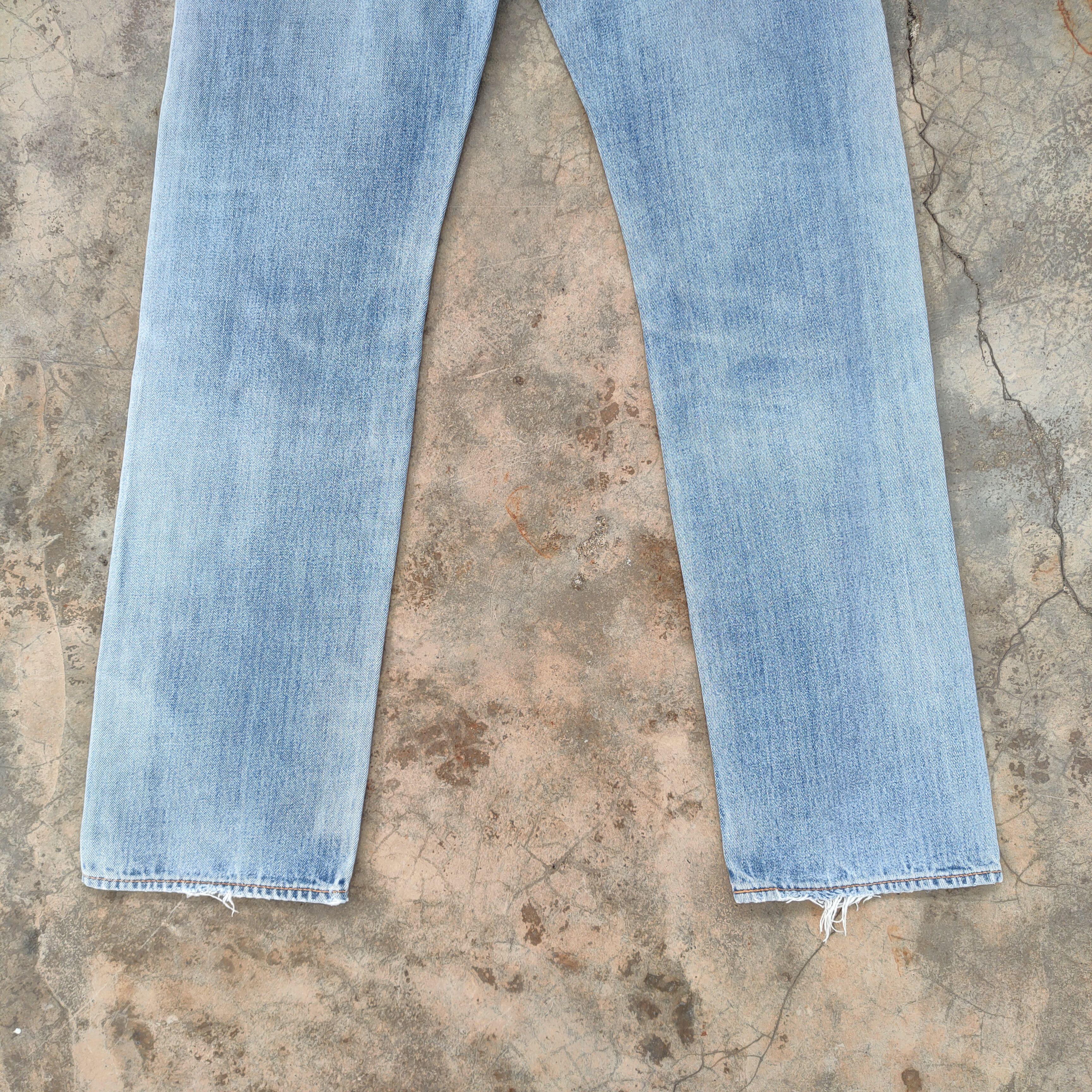 Levi's Vintage Clothing # LEVI'S 505 VINTAGE MUD WASH BLUE JEANS DENIM PANTS Size US 30 / EU 46 - 10 Thumbnail