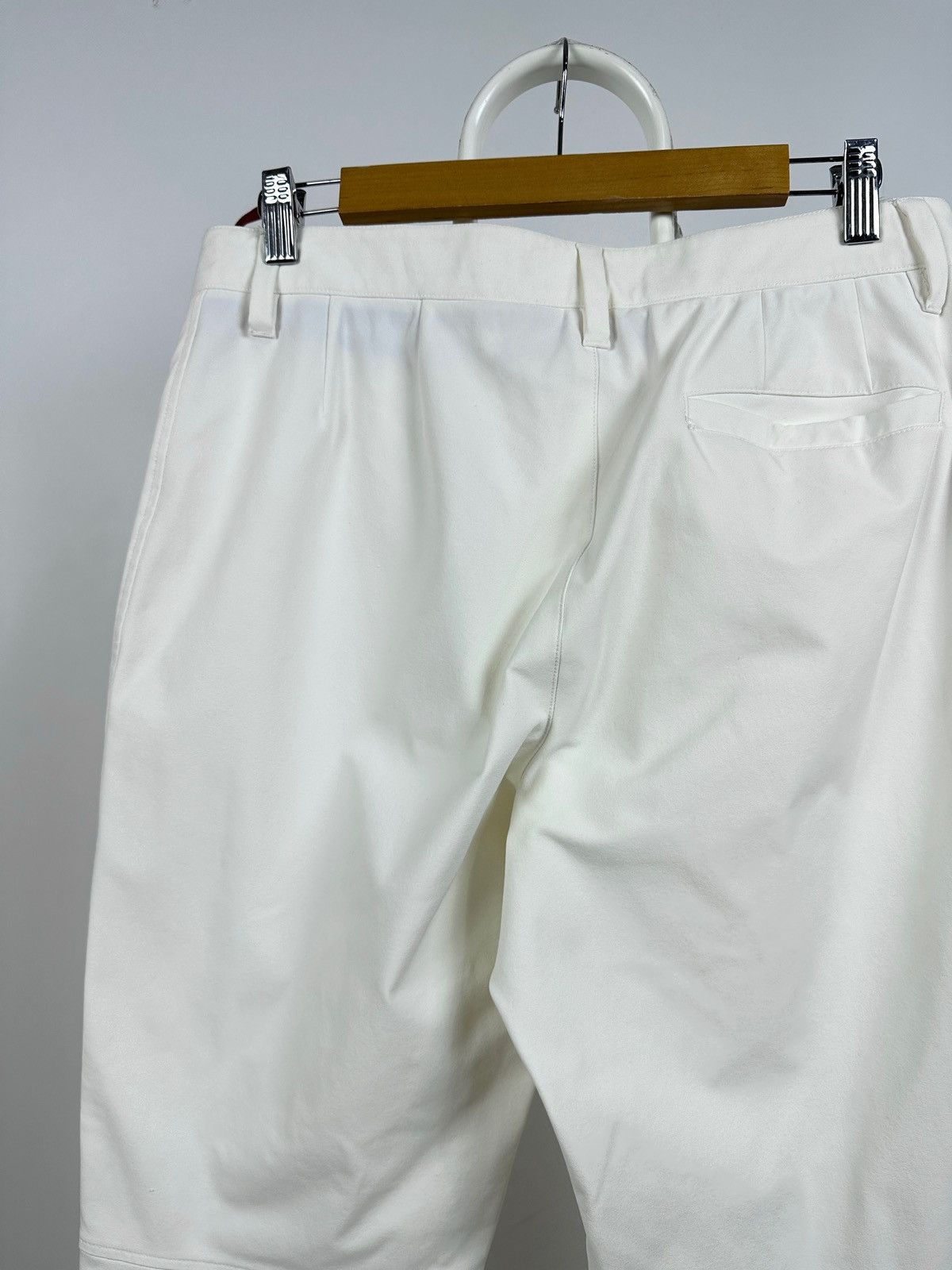 Prada Vintage Prada Sport Red Tab White Nylon Pants Size US 32 / EU 48 - 16 Thumbnail