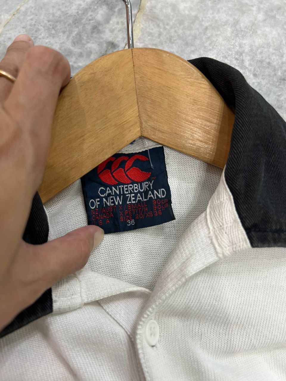 All Blacks × Canterbury of New Zealand × Vintage Vintage 1994 Canterbury Of New Zealand All Black Away Jersey Size US S / EU 44-46 / 1 - 5 Thumbnail