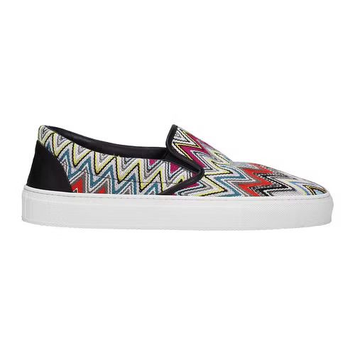 image of Missoni Ob1O1E0424 Slip On In Multicolor Shoes, Men's (Size 12)