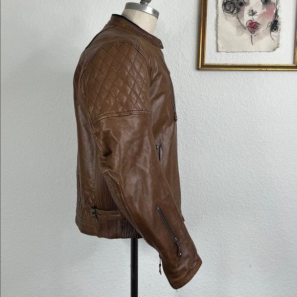 Roland Sands Designs Roland Sands Design Clash Leather Motorcycle Riding Jacket i Size US XL / EU 56 / 4 - 10 Thumbnail