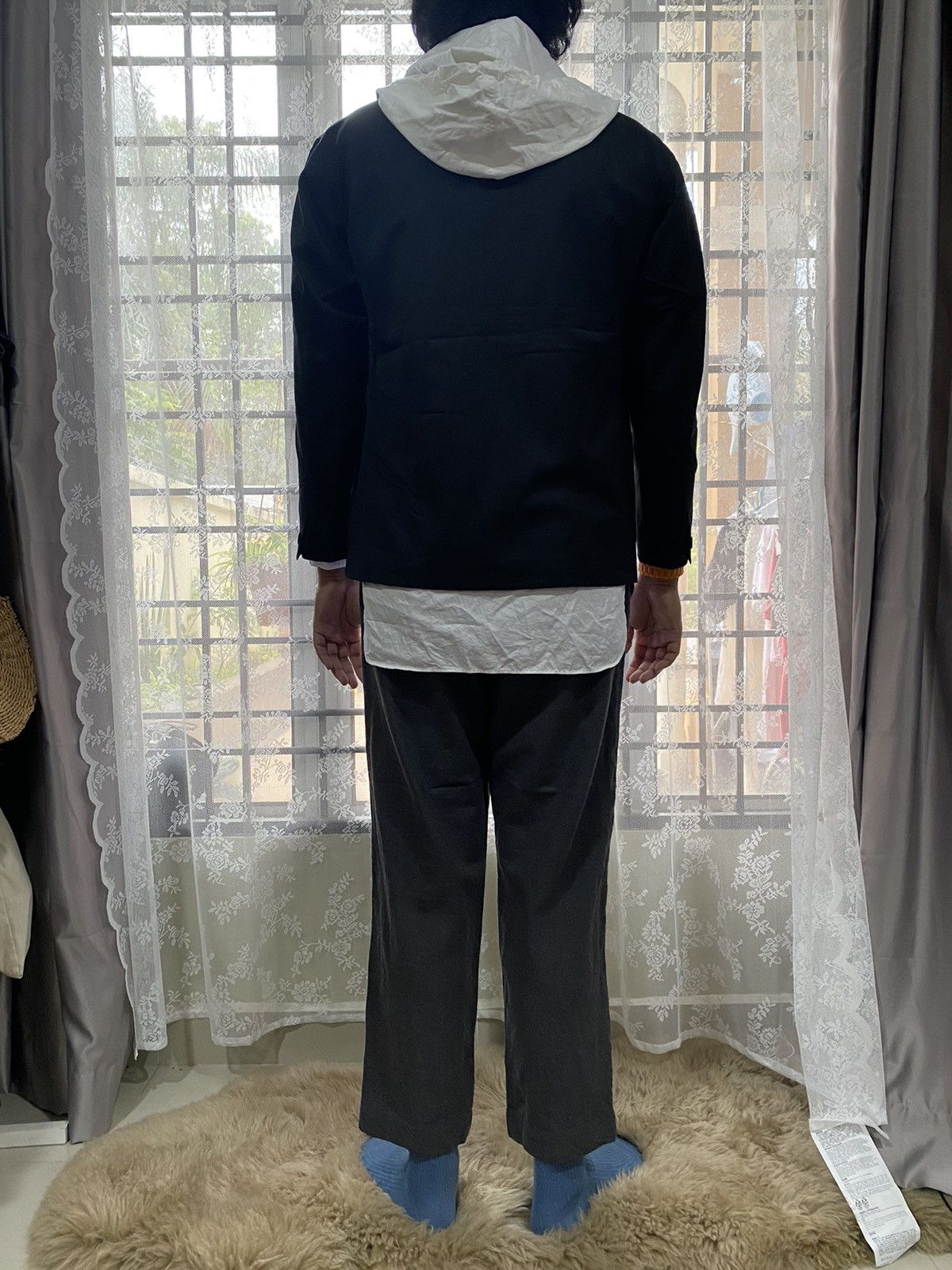 Japanese Brand collarless blazer Size US M / EU 48-50 / 2 - 12 Thumbnail