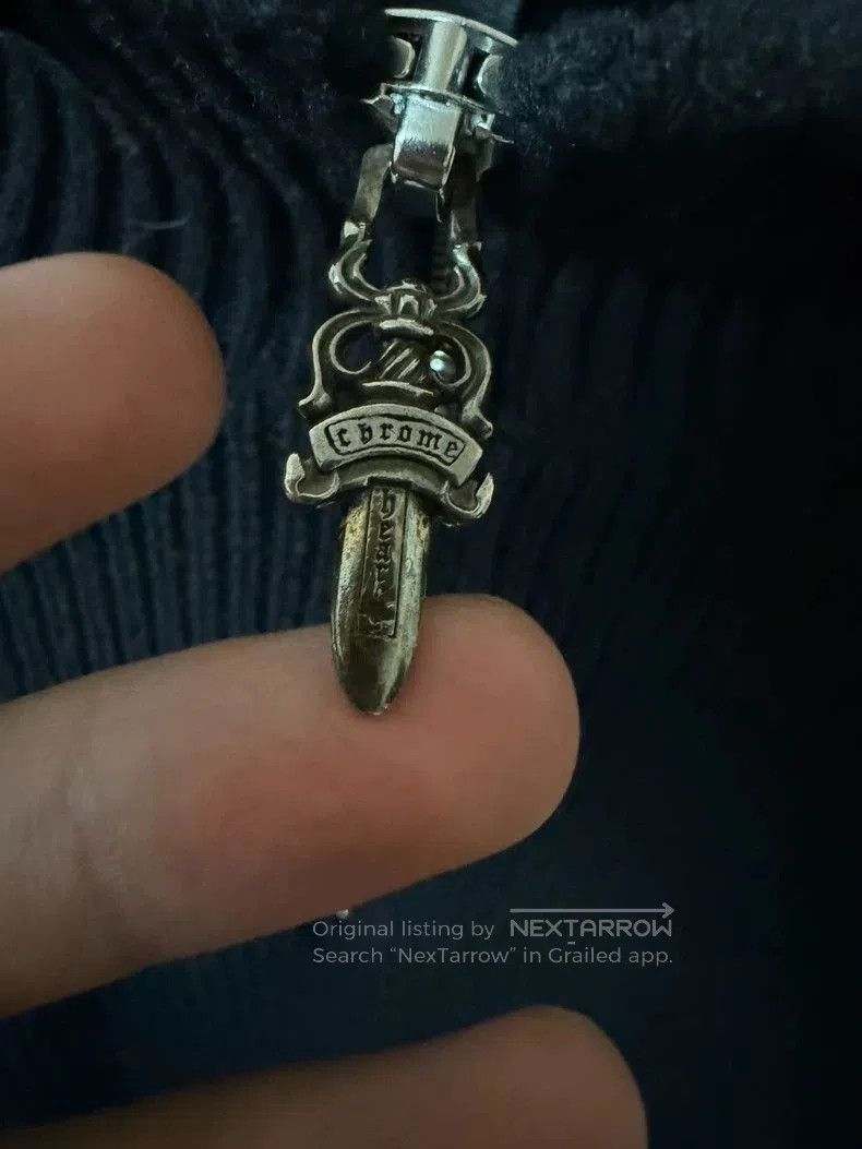 Chrome Hearts Chrome Hearts Zipper Knitted Sweater Size L. Size US L / EU 52-54 / 3 - 4 Thumbnail