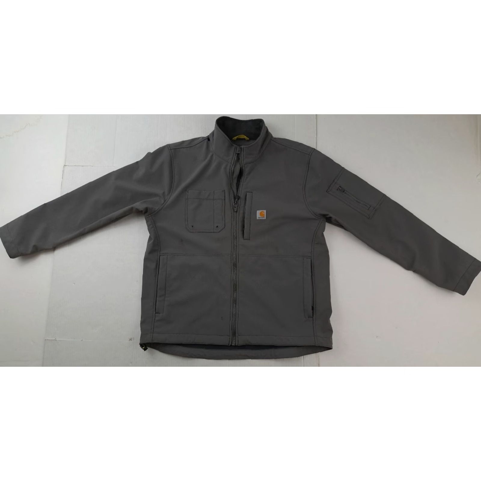 Carhartt VINTAGE Carhartt Rain Defender Soft Shell Grey Zip Jacket XL Unisex Adults Regular Size US XL / EU 56 / 4 - 2 Thumbnail