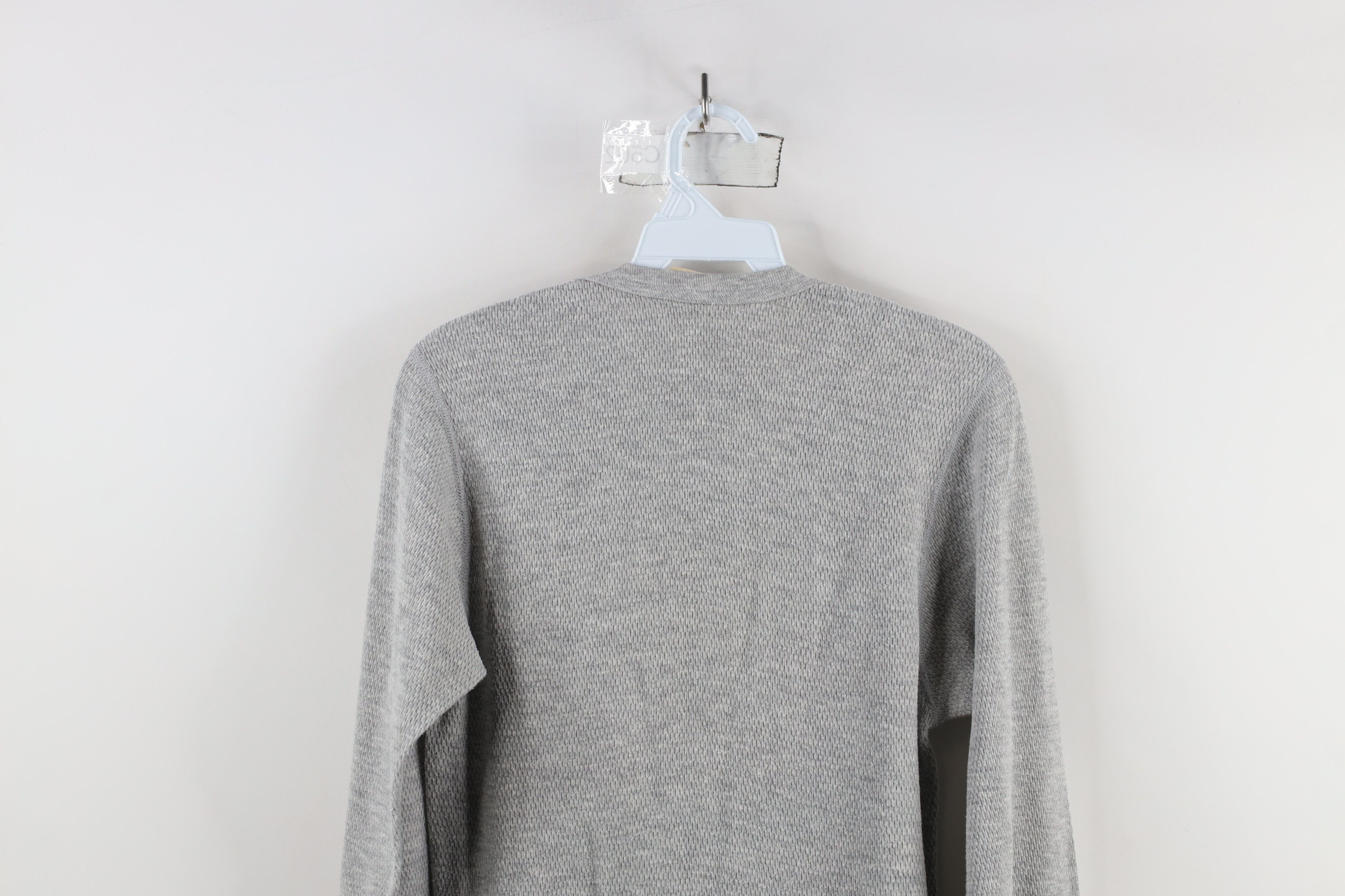 Vintage Vintage 70s Streetwear Waffle Knit Long Sleeve T-Shirt USA Size US L / EU 52-54 / 3 - 11 Thumbnail