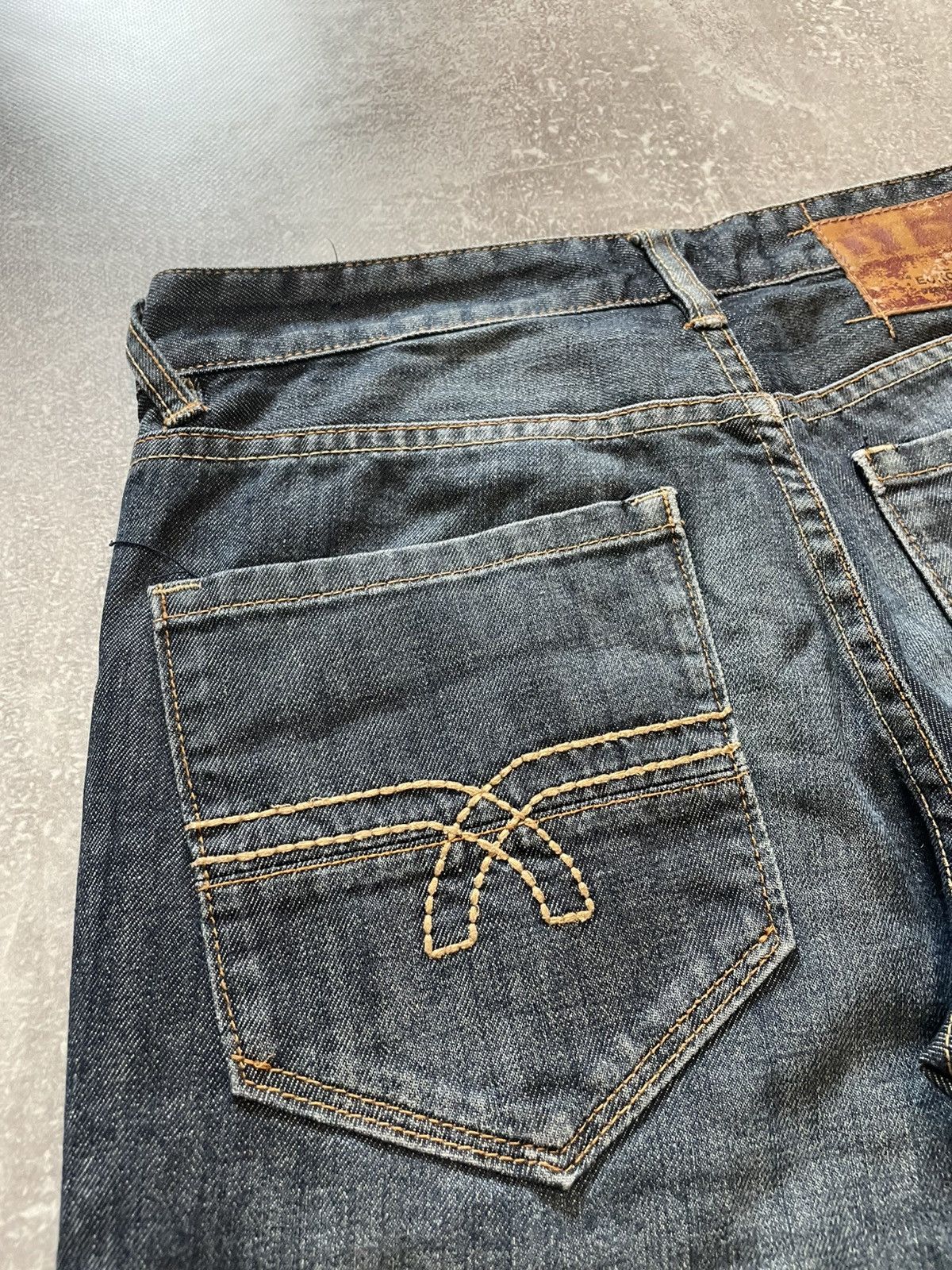 Ecko Unltd. × Vintage Vintage Ecko Unltd. Embroidered Logo Rap Denim Shorts Size US 30 / EU 46 - 15 Thumbnail