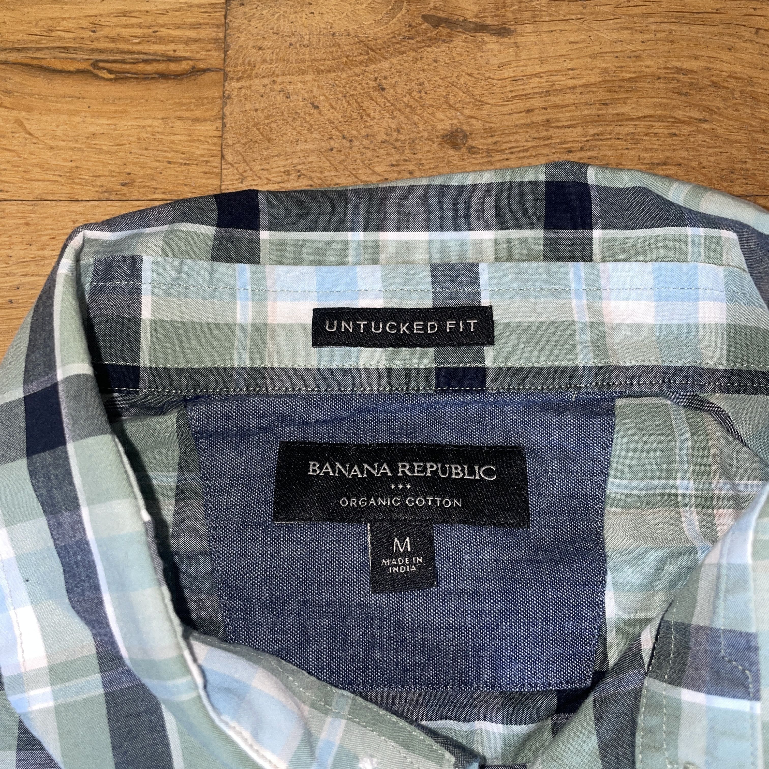 Banana Republic Banana Republic Men's Elegant Shirt Untucked Fit Size M Size US M / EU 48-50 / 2 - 2 Thumbnail