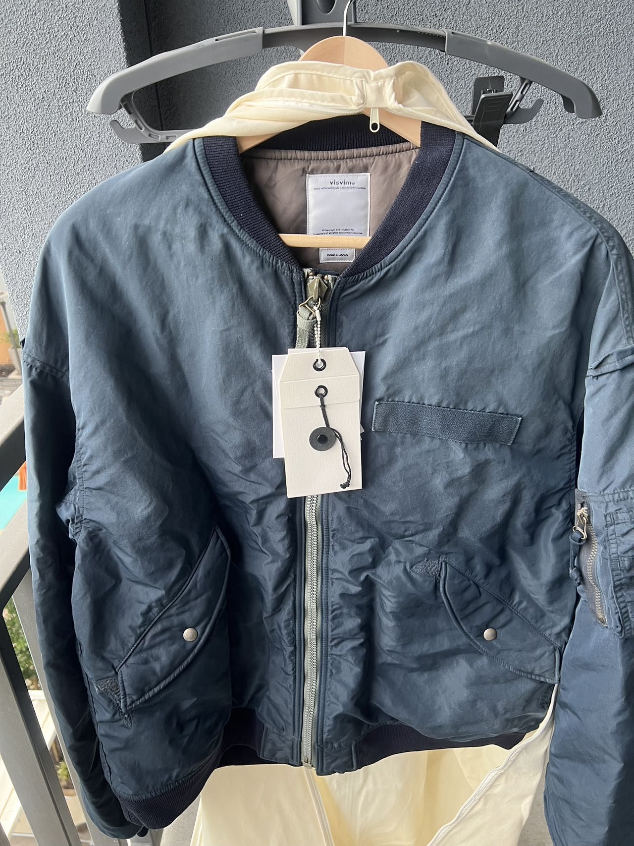 Visvim Visvim 23fw Thorson Jacket Crash Navy Size 5 | Grailed