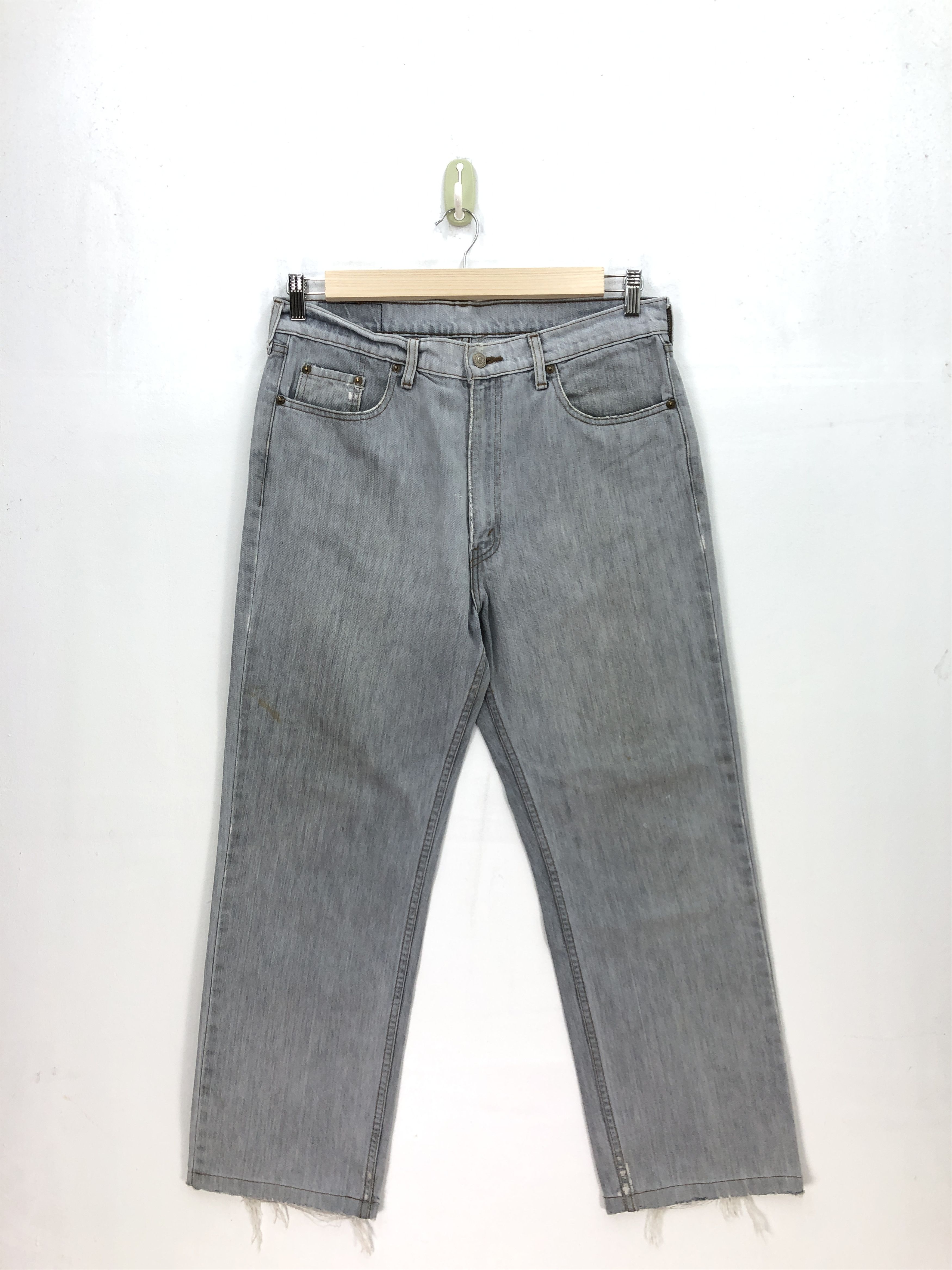 Levi's Vintage Levi's Faded Black Jeans Ash Gray Levis Denim Size US 34 / EU 50 - 1 Thumbnail