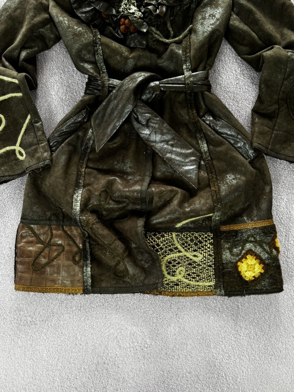 Hysteric Glamour Save The Queen 2000s Aesthetic Designer Coat Size M / US 6-8 / IT 42-44 - 4 Thumbnail