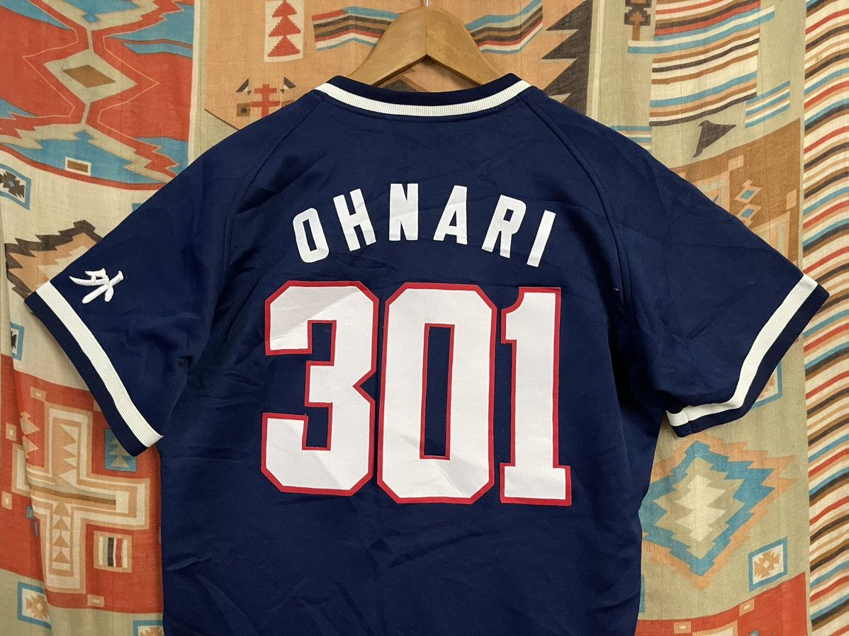 Japanese Brand × Vintage Vintage 80’s Baseball Jersey J League by Descente Softball Size US M / EU 48-50 / 2 - 8 Thumbnail