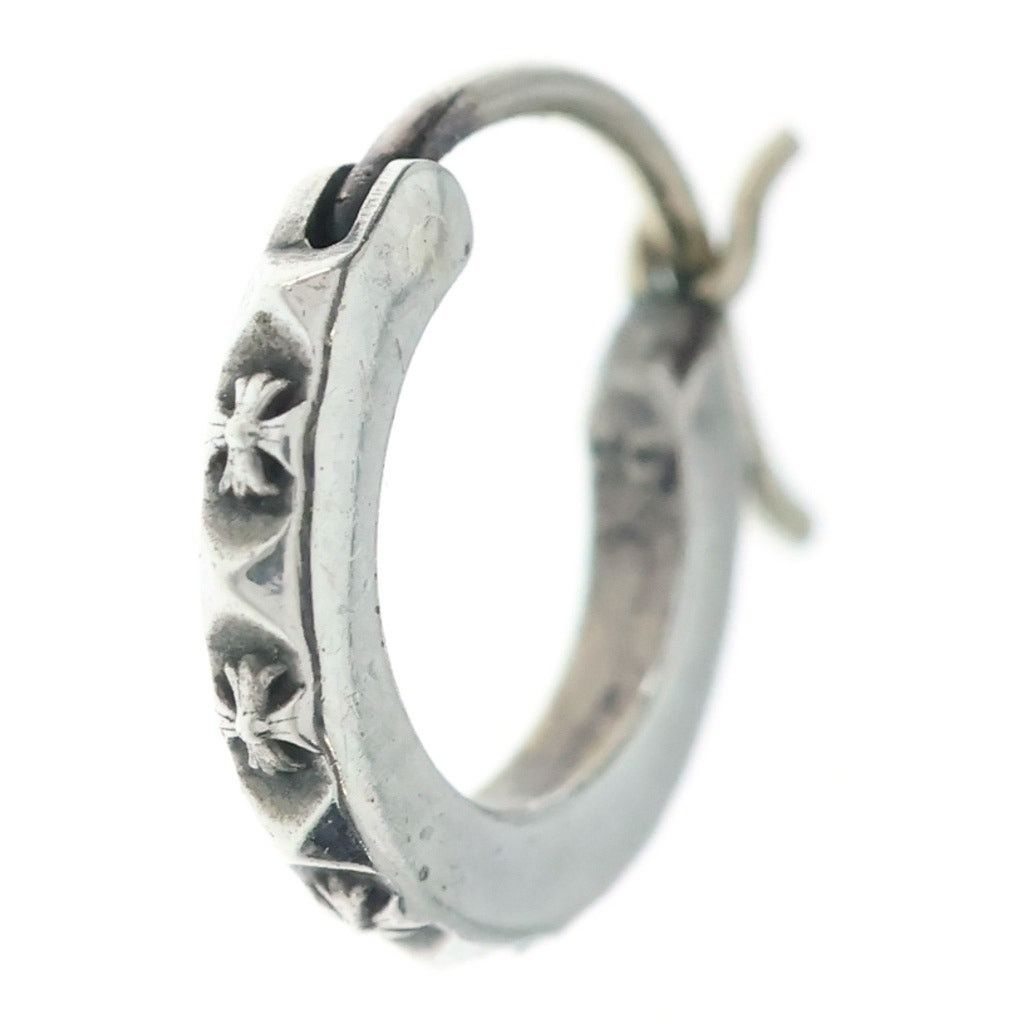 Chrome Hearts Chrome Hearts Tiny TFL Hoop Earring | Grailed