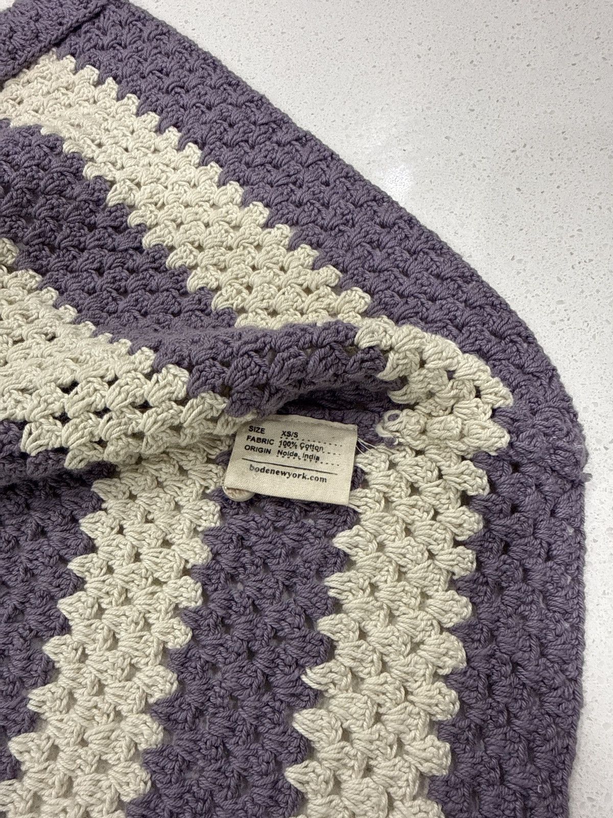 Bode Bode - Flagship crochet cotton shirt Size US S / EU 44-46 / 1 - 1 Thumbnail