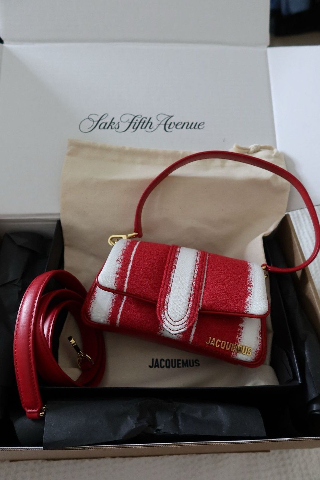 Jacquemus Jacquemus crossbody bag from the "Les Rayures" collection Size ONE SIZE - 1 Thumbnail
