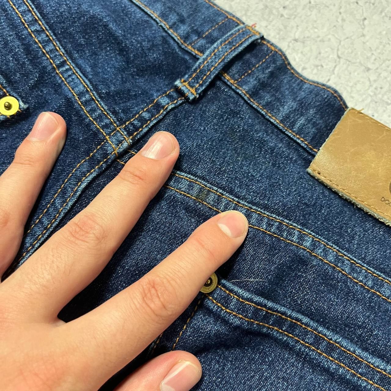 Dolce & Gabbana Dolce & Gabbana Vintage Jeans Blue Basic Straight Size US 32 / EU 48 - 4 Thumbnail