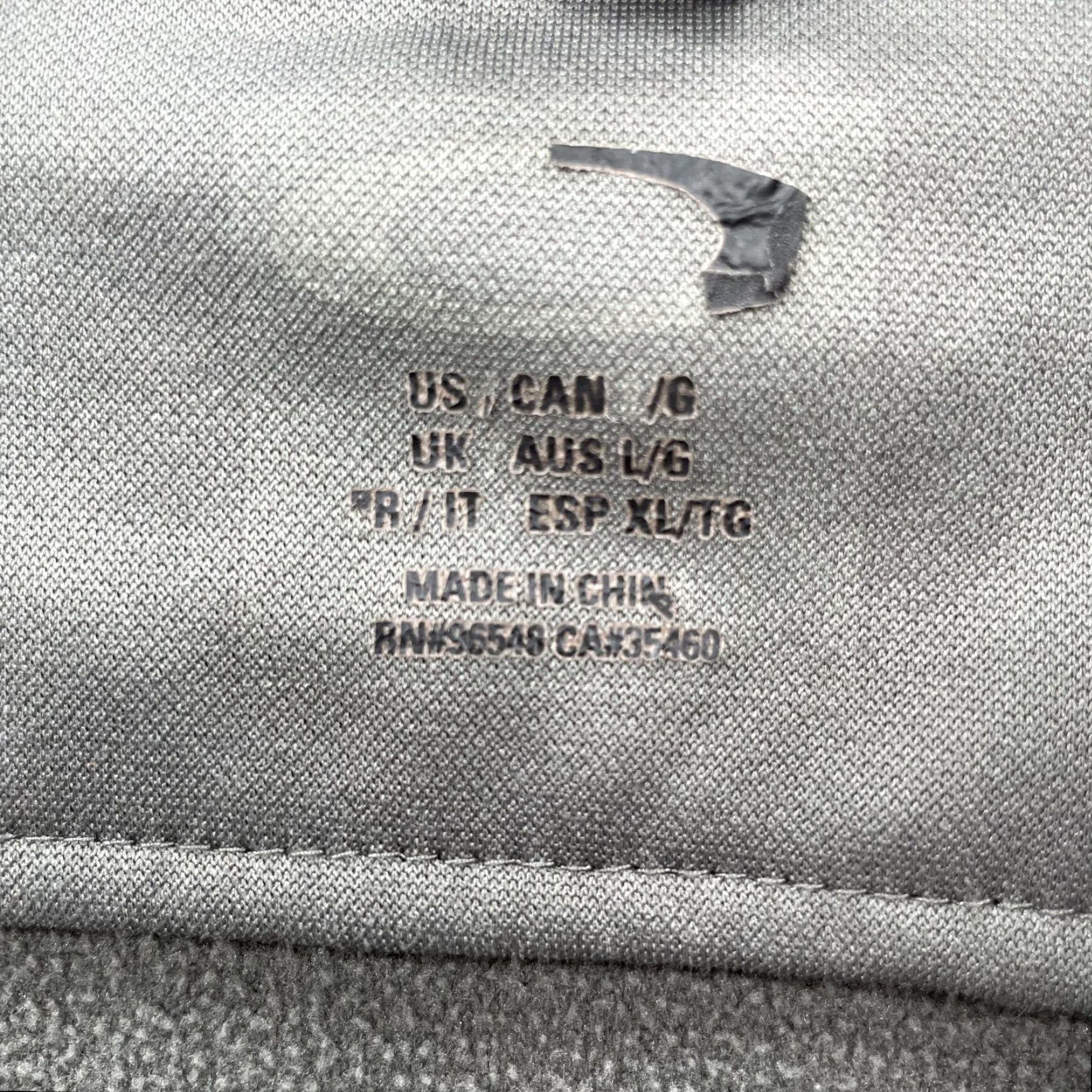 Oakley Oakley Sweater Men's Large Gray 1/4 Zip Preppy Golf Outdoor Gorpcore Performance Mens Size US L / EU 52-54 / 3 - 3 Thumbnail
