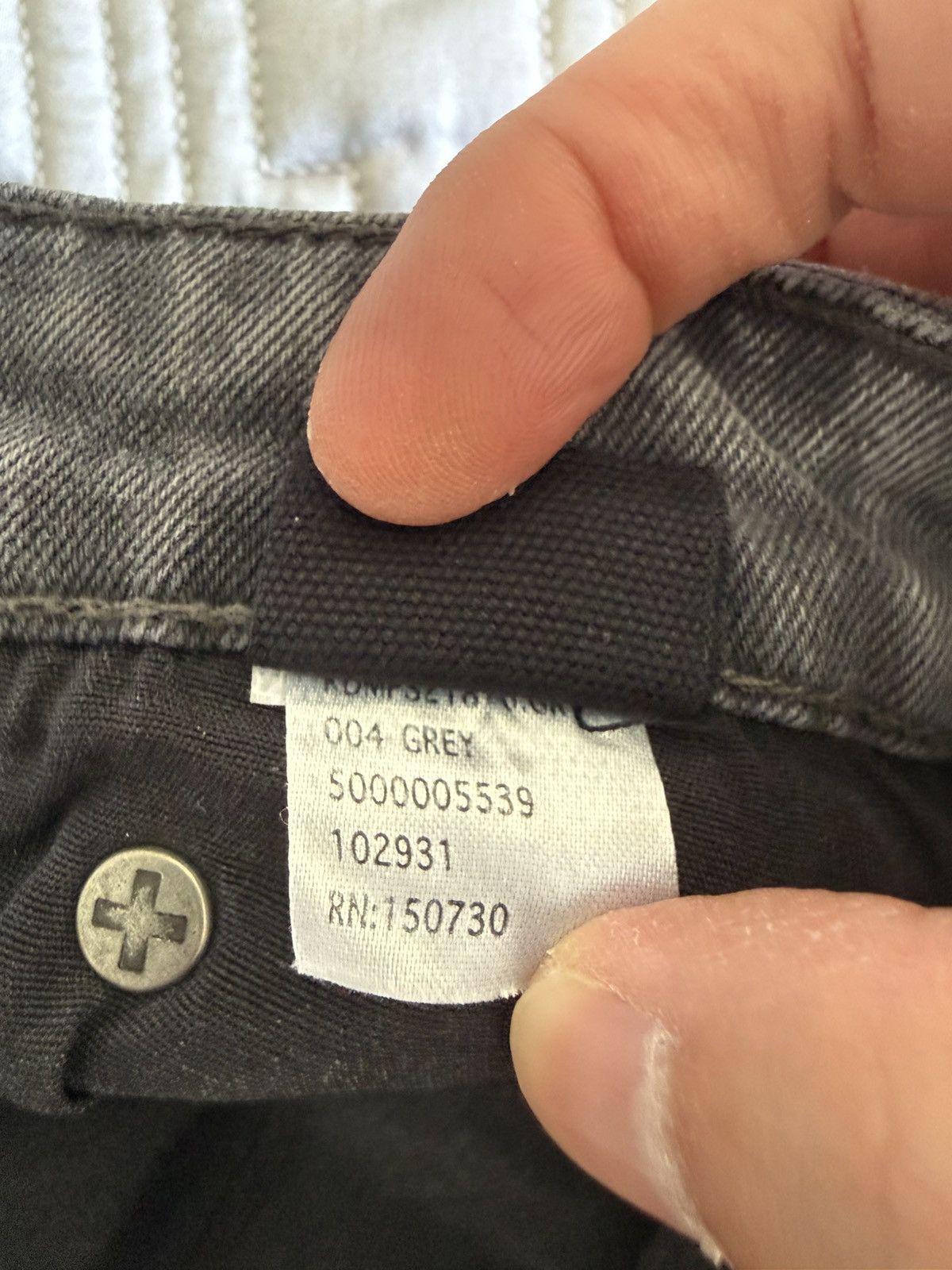 Ksubi Ksubi Chitch Prodigy Black Trashed Jeans size 32 Size US 32 / EU 48 - 5 Thumbnail
