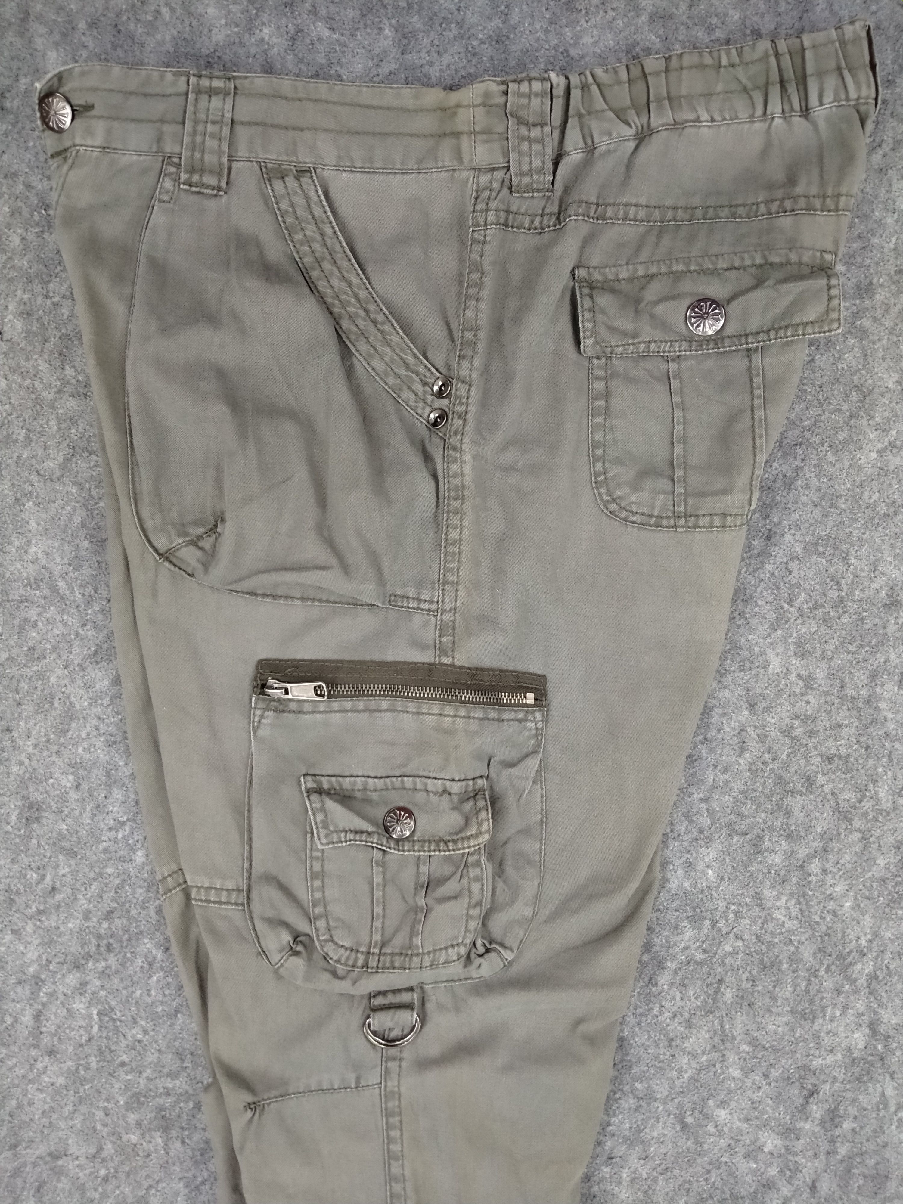 Japanese Brand Jinnee Japanese Brand Cargo Pocket Pants 35x29 -CP088 Size US 35 - 6 Thumbnail