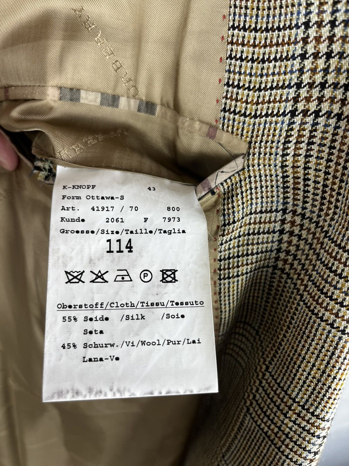 Burberry Burberry blazer jacket Size US XXL / EU 58 / 5 - 19 Thumbnail