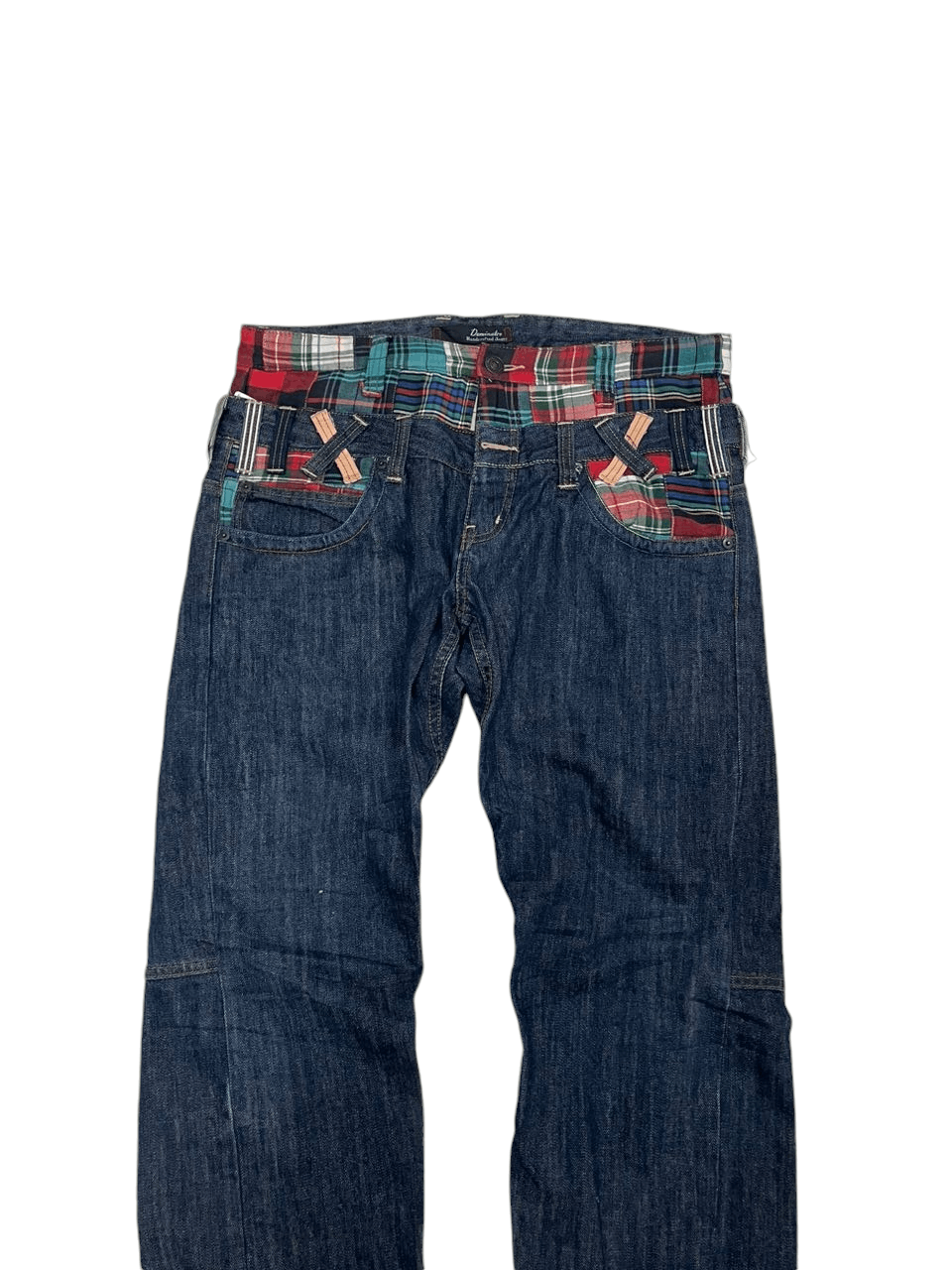 Japanese Brand 💥Dominate HandCrafted Double Waist Jeans💥 Size US 34 / EU 50 - 4 Thumbnail