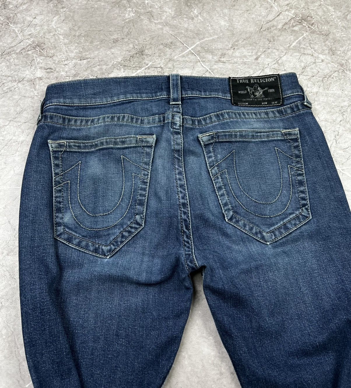 True Religion × Vintage True Religion Jeans Rare Y2K Streetwear Size US 34 / EU 50 - 14 Thumbnail