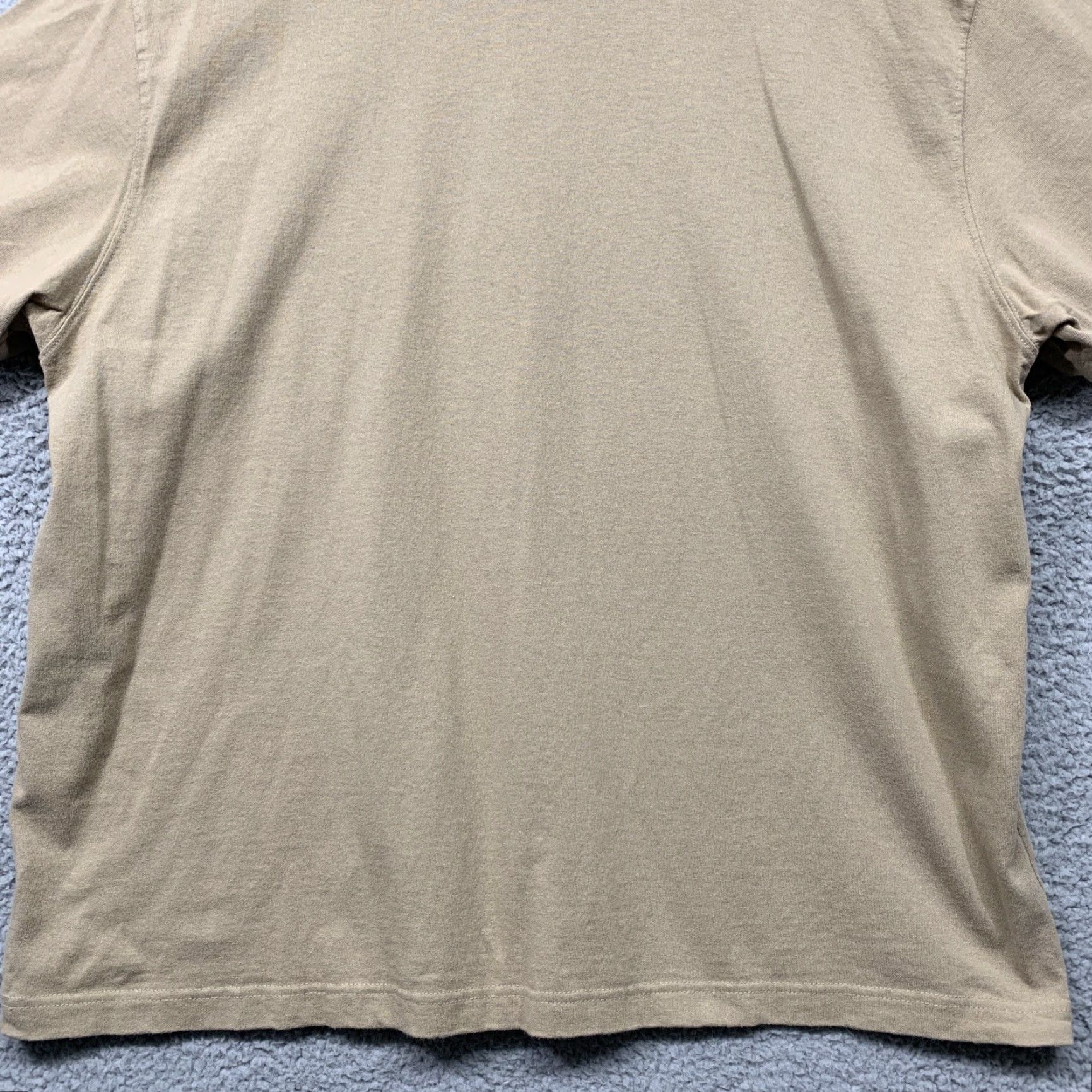 Dickies Dickies Polo Shirt Mens 2X Tan Pullover Crew Neck 3 Button Closure 1 Pocket LOGO Shirt Mens Big & Tall Tan Dickies Polo 2X Logo يش Size US XXL / EU 58 / 5 - 6 Thumbnail