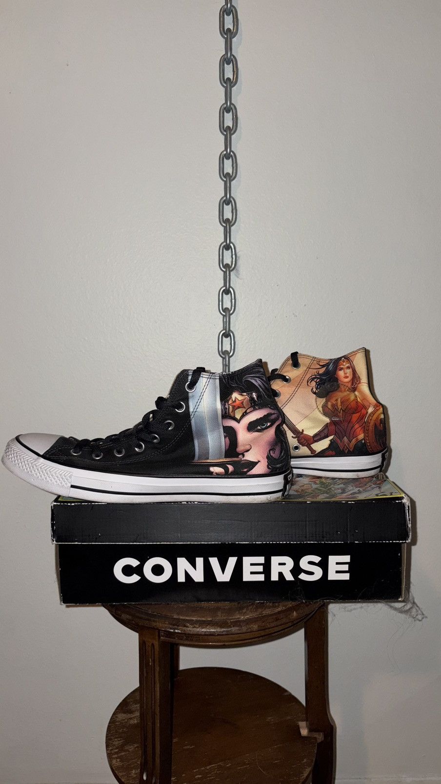 Converse Converse X Dc Comics Rebirth Wonder Woman Vol.1 Size US 11 / EU 44 - 1 Thumbnail