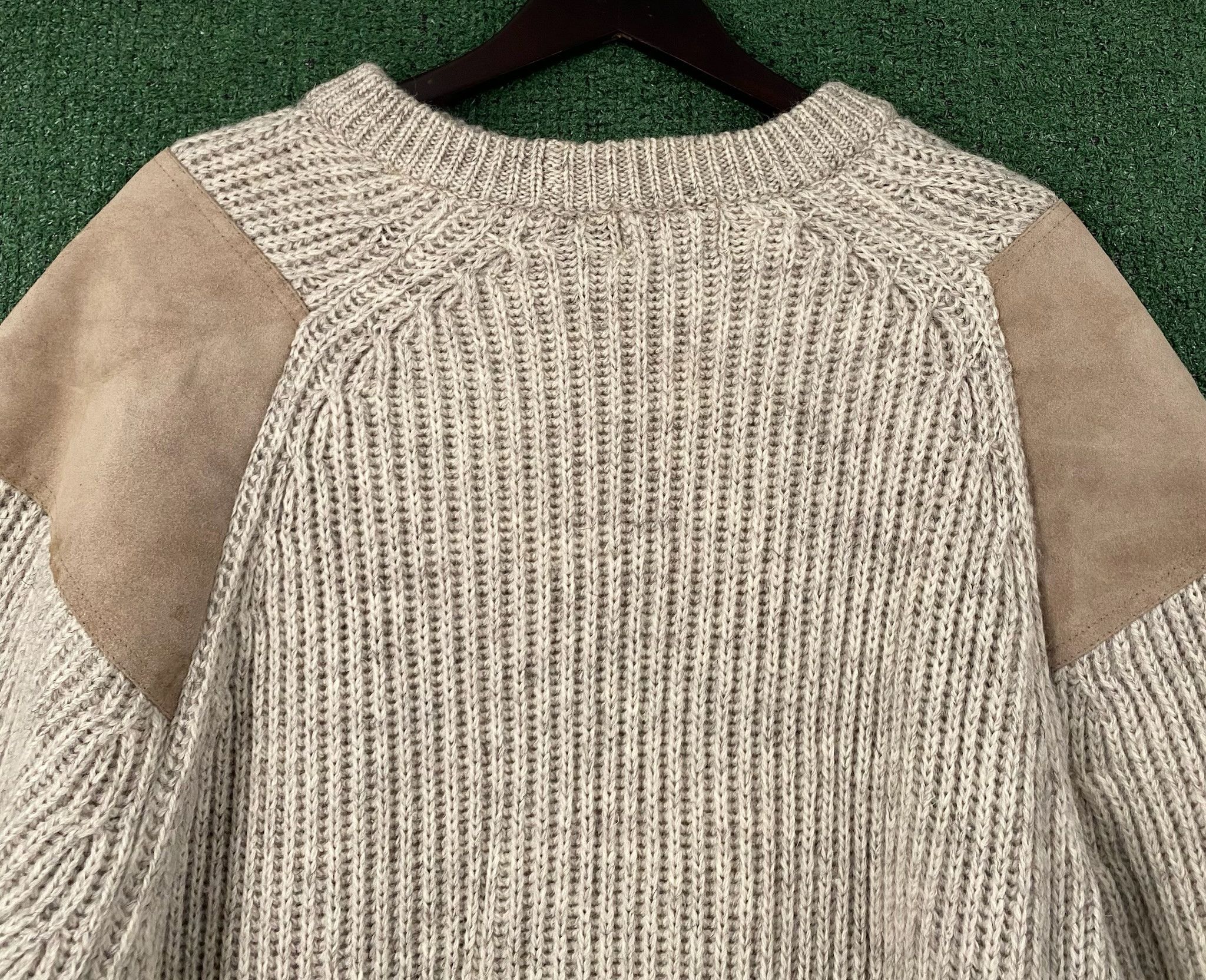 Cabelas 90’s Cabelas 100% Wool Suede Elbow Patches Sweater Men’s 2XL Size US XXL / EU 58 / 5 - 5 Thumbnail