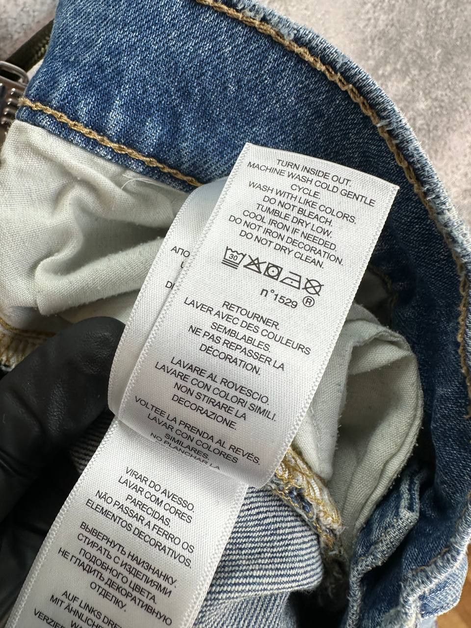 Lauren Ralph Lauren Lauren Ralph Lauren Patchwork Bandana Denim Jeans Pants Size 28" / US 6 / IT 42 - 15 Thumbnail