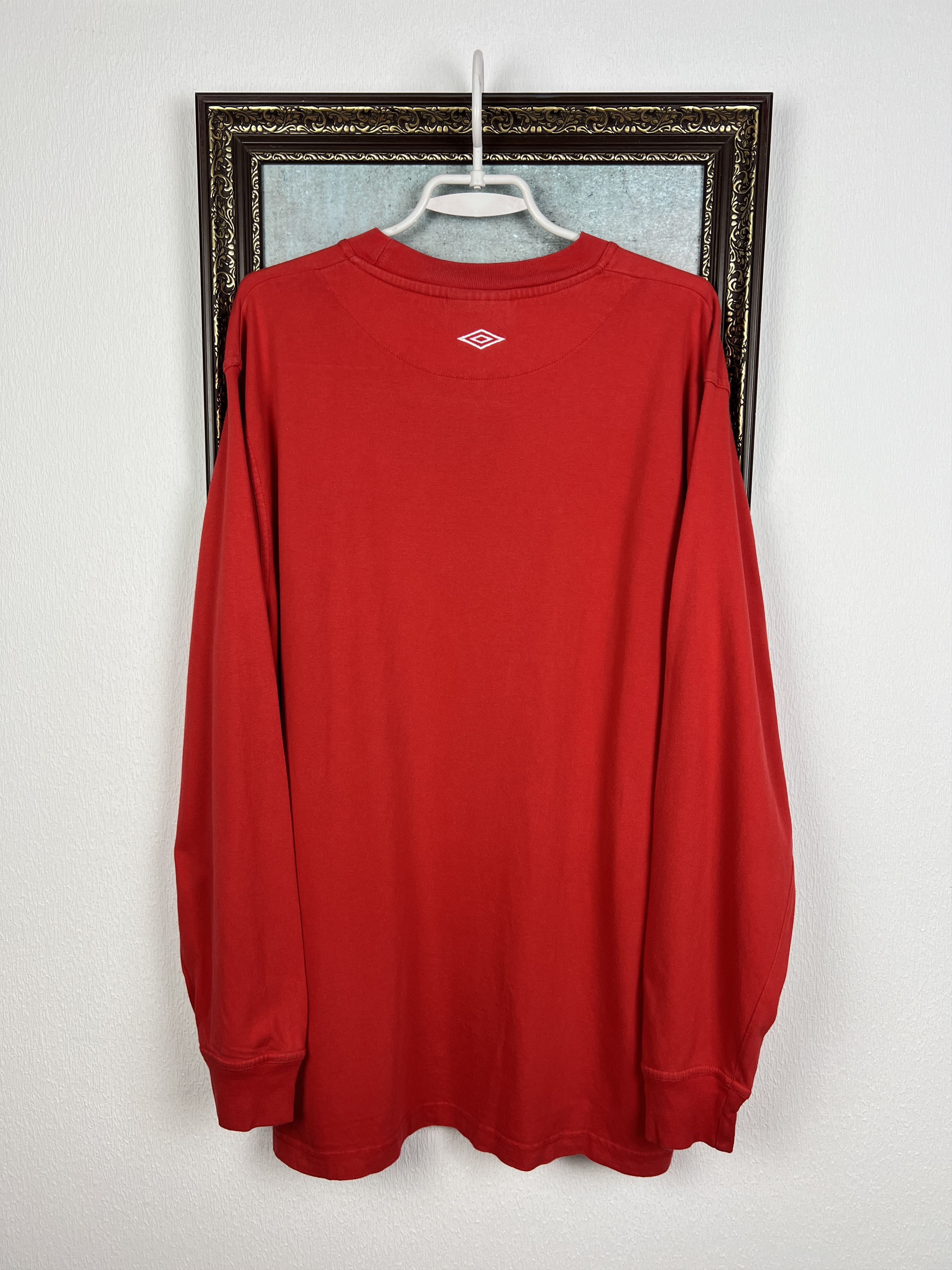Umbro England Retro Replicas football shirt Long Sleeve Jersey Size US L / EU 52-54 / 3 - 8 Thumbnail