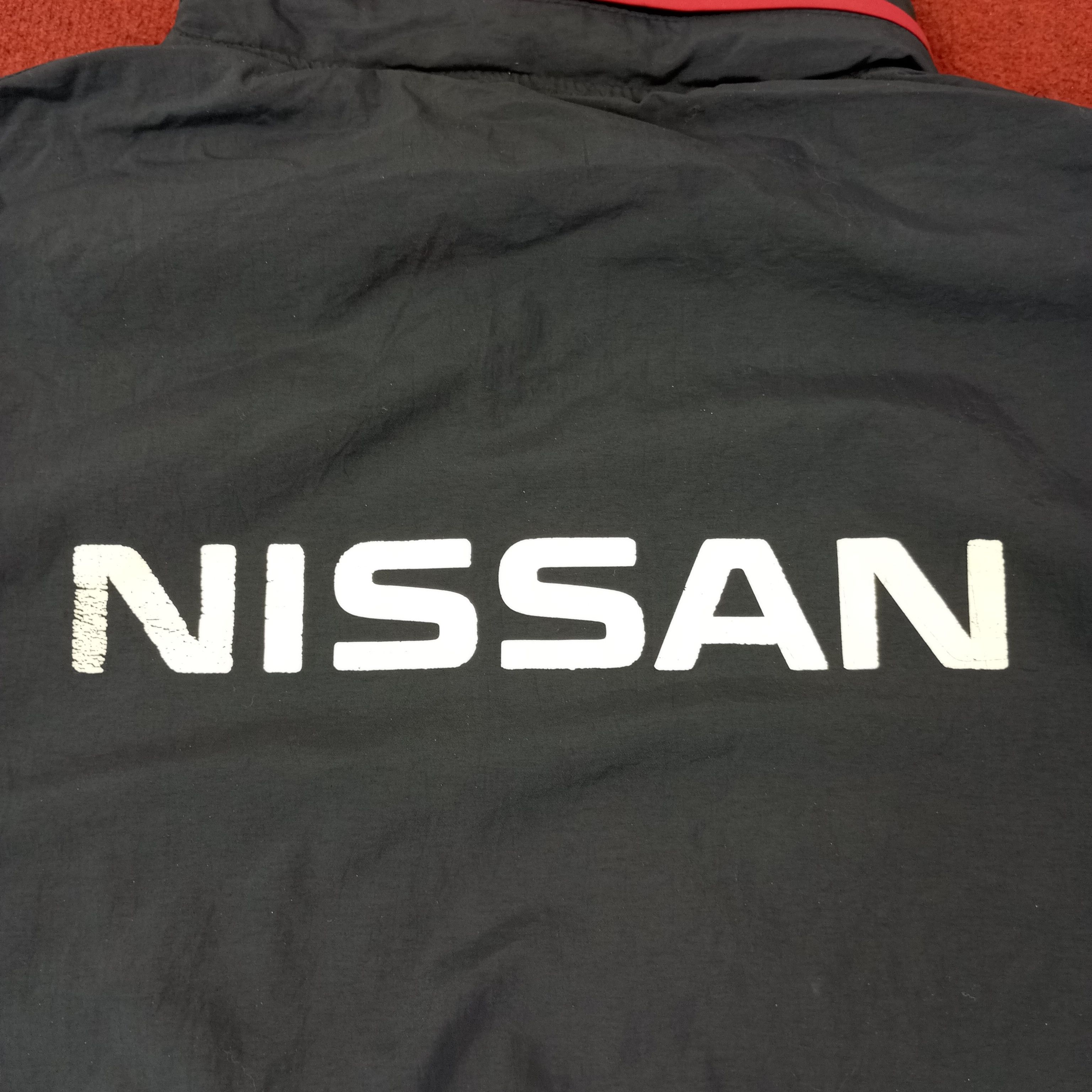 Japanese Brand × Vintage Nissan Japanese Motorsports Distressed Jacket c220n18 Size US XL / EU 56 / 4 - 2 Thumbnail