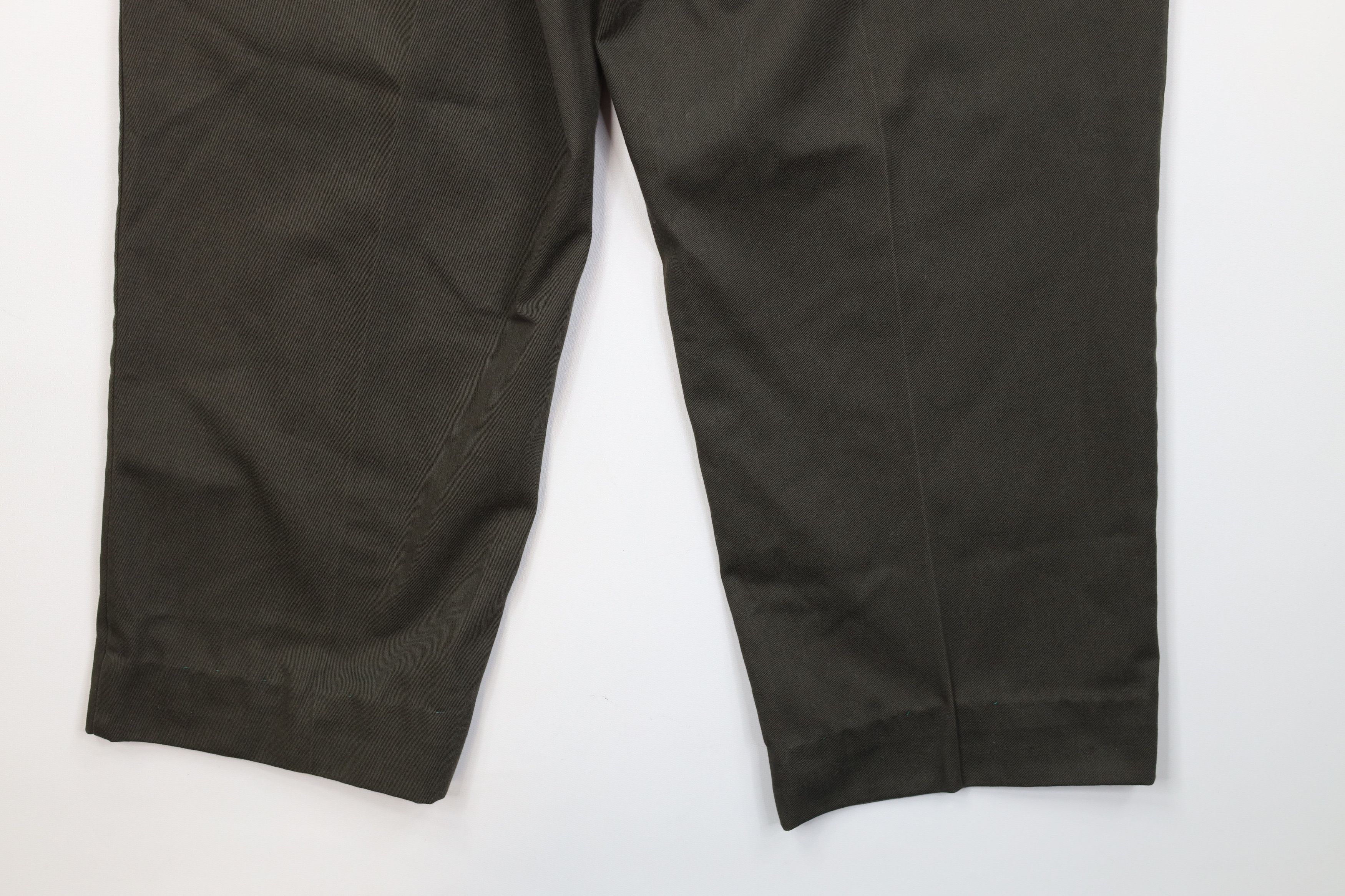 Dickies Vintage 60s Dickies Wide Leg Workwear Pants Green USA Size US 36 / EU 52 - 15 Thumbnail